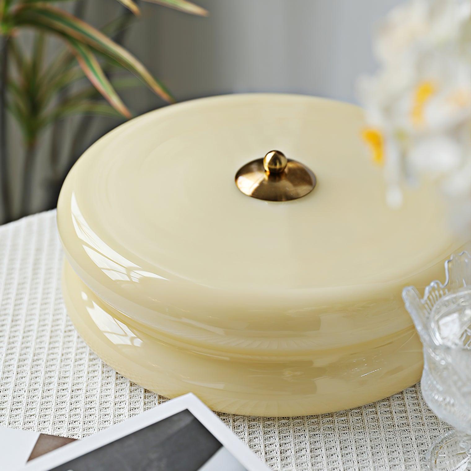 Lustra Ceiling Light Art Deco Vintage Glass - Letslighting