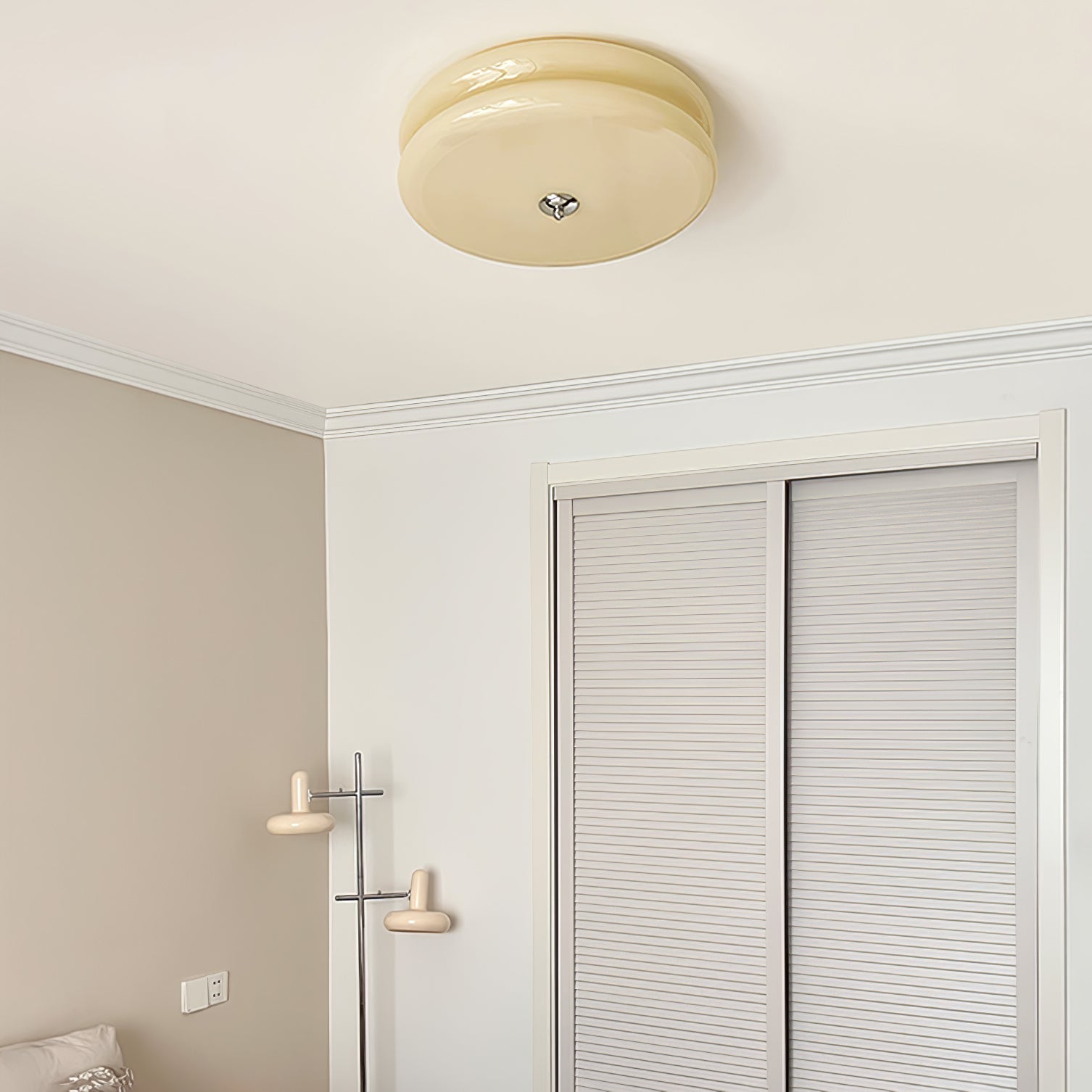 Lustra Ceiling Light Art Deco Vintage Glass - Letslighting