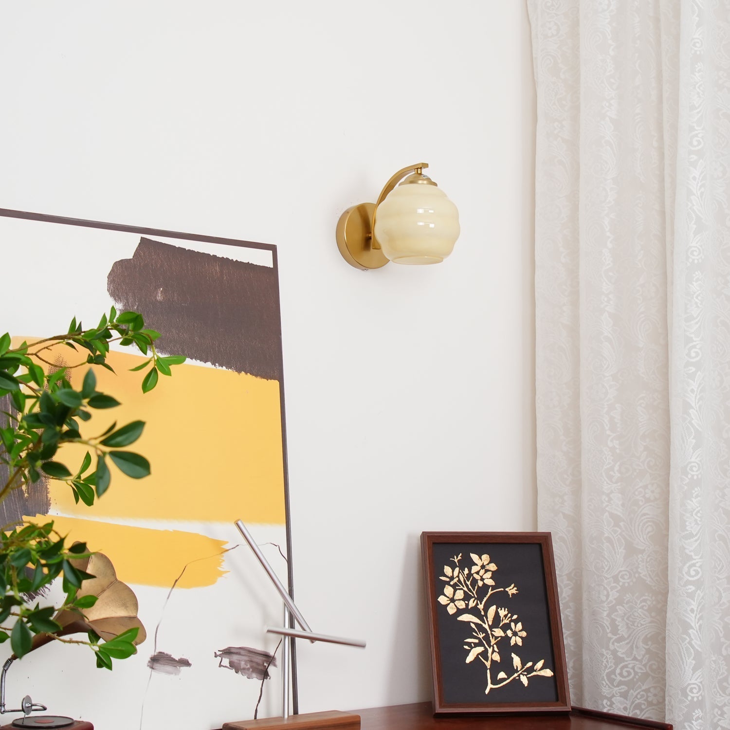 Valentina Vintage Lantern Wall Lamp