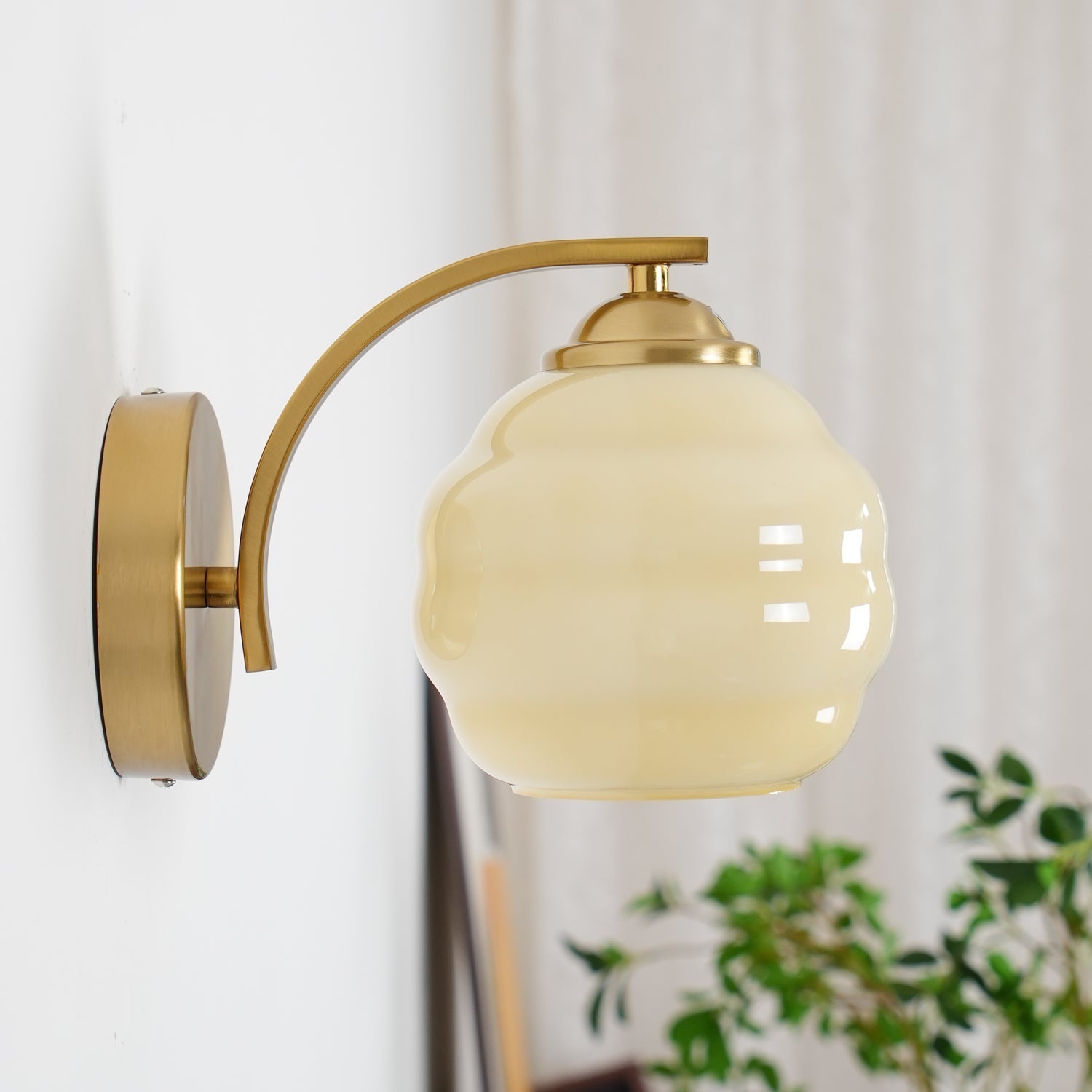 Lustra Wall Lamp Art Deco Vintage Glass - Letslighting
