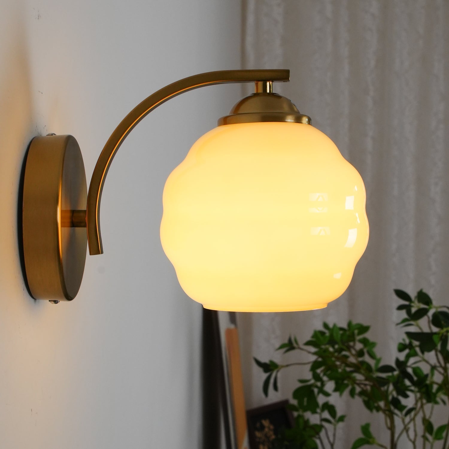 Lustra Wall Lamp Art Deco Vintage Glass - Letslighting