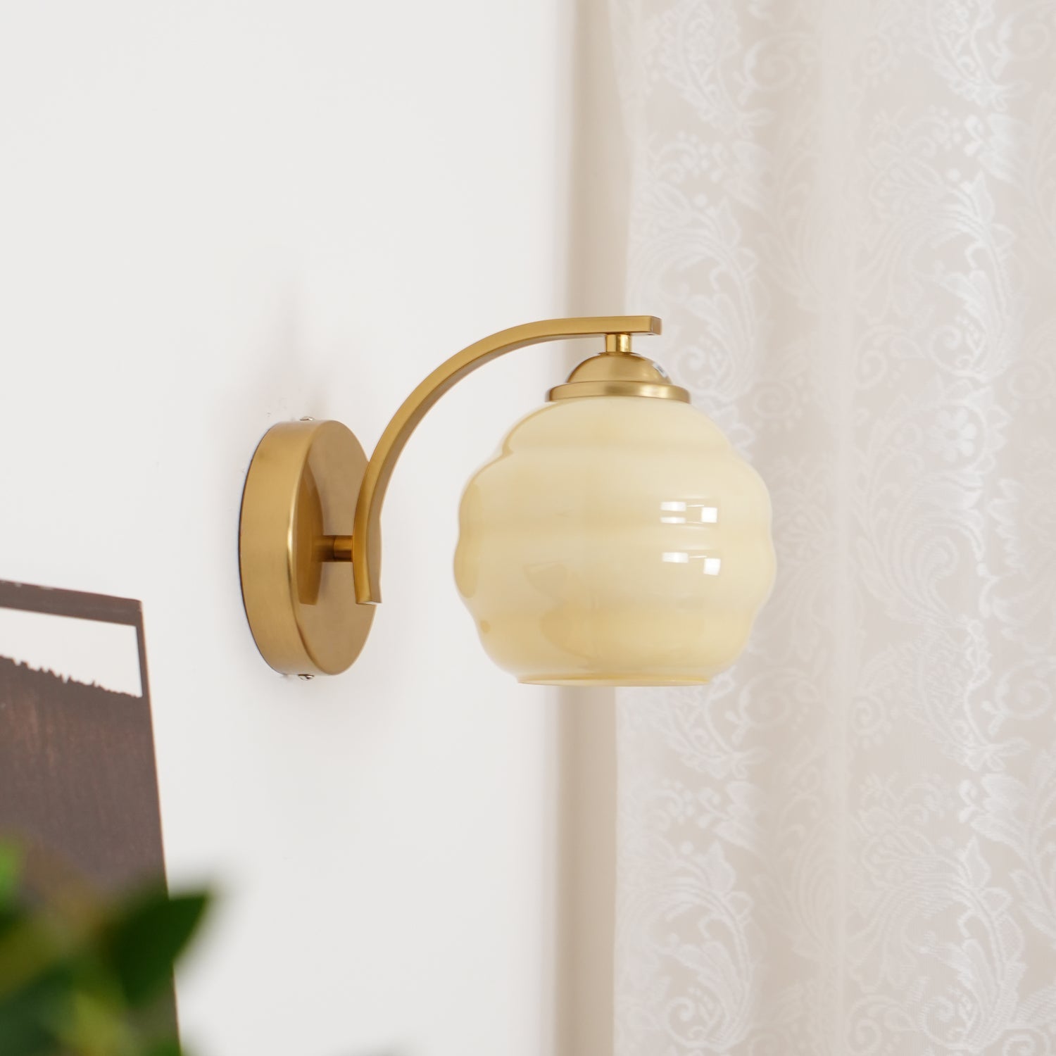 Lustra Wall Lamp Art Deco Vintage Glass - Letslighting