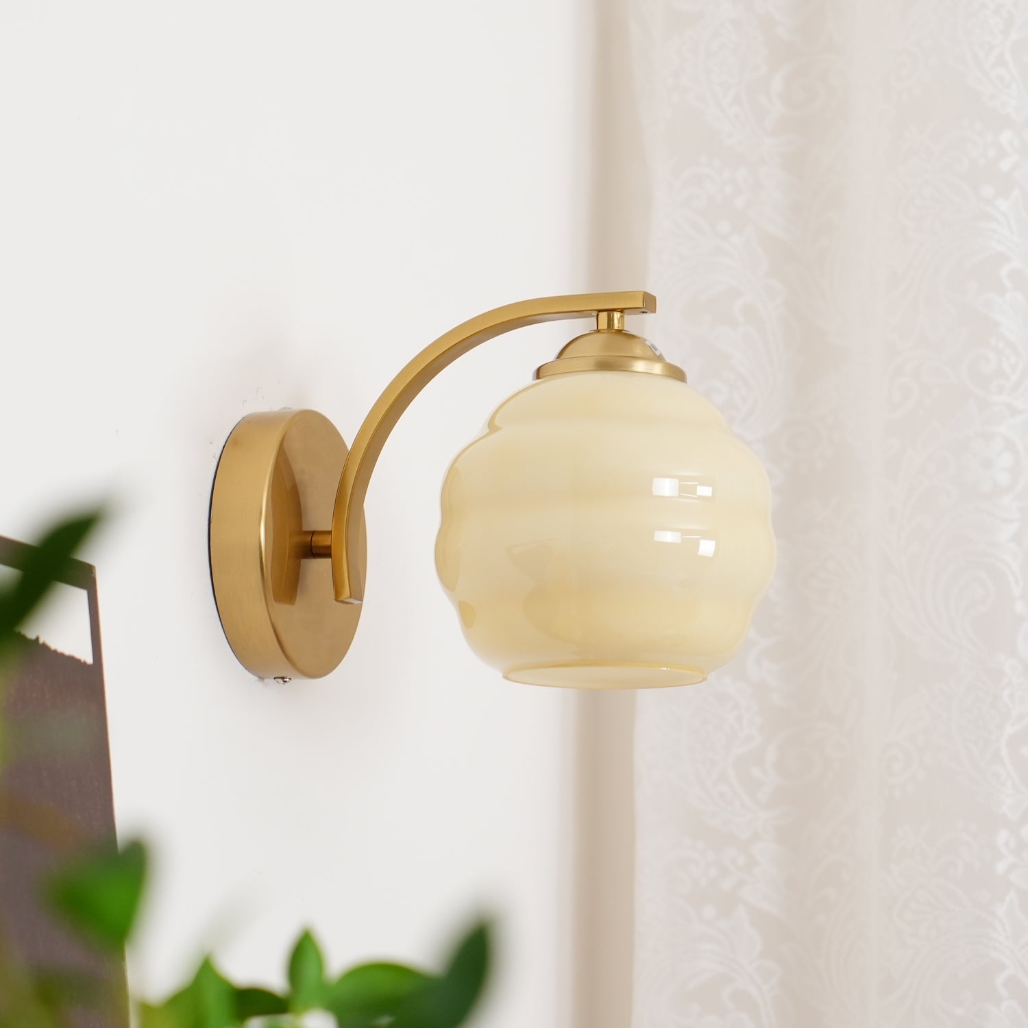 Lustra Wall Lamp Art Deco Vintage Glass - Letslighting
