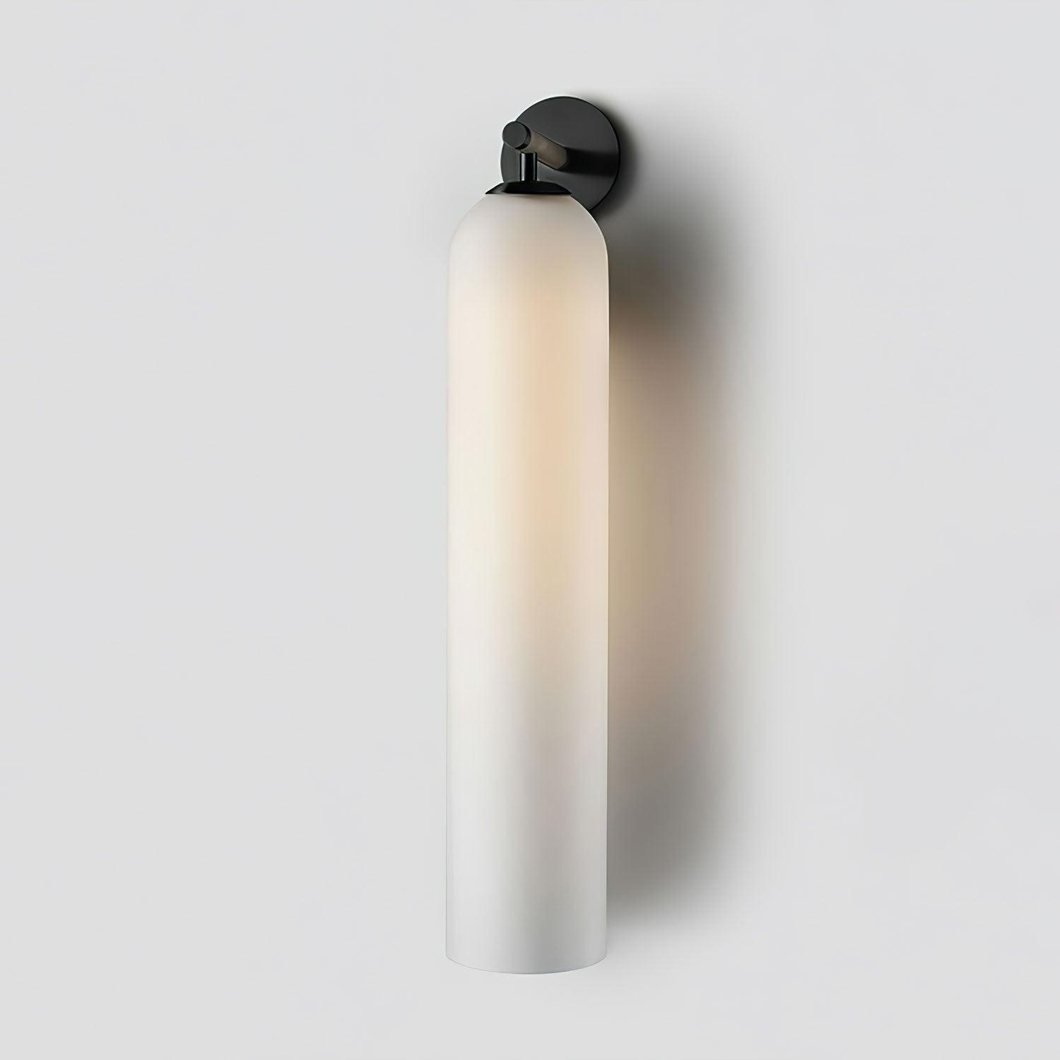 Aria Glass Indoor Wall Lamp Cylindrical