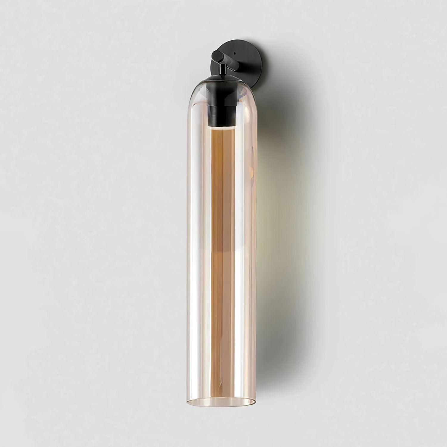Aria Glass Indoor Wall Lamp Cylindrical