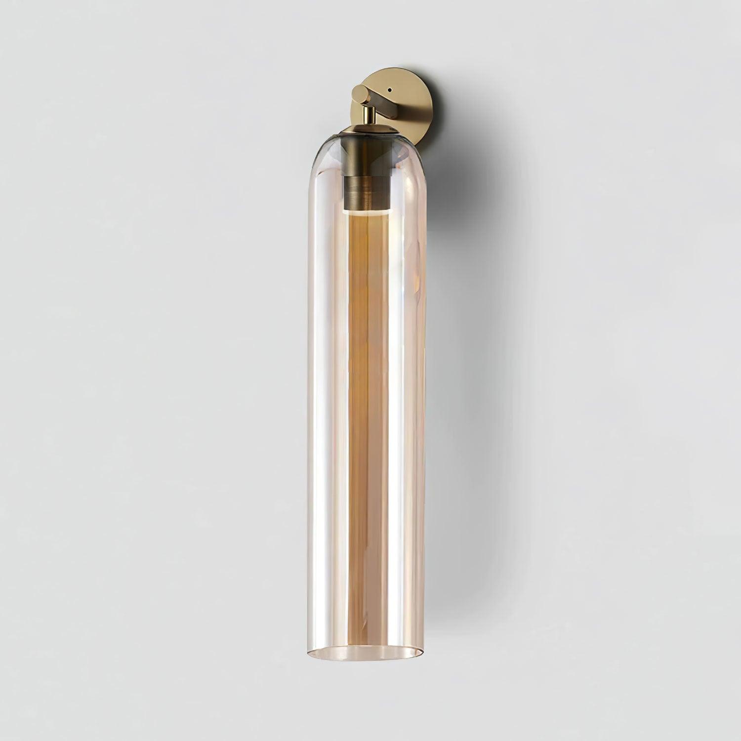 Aria Glass Indoor Wall Lamp Cylindrical