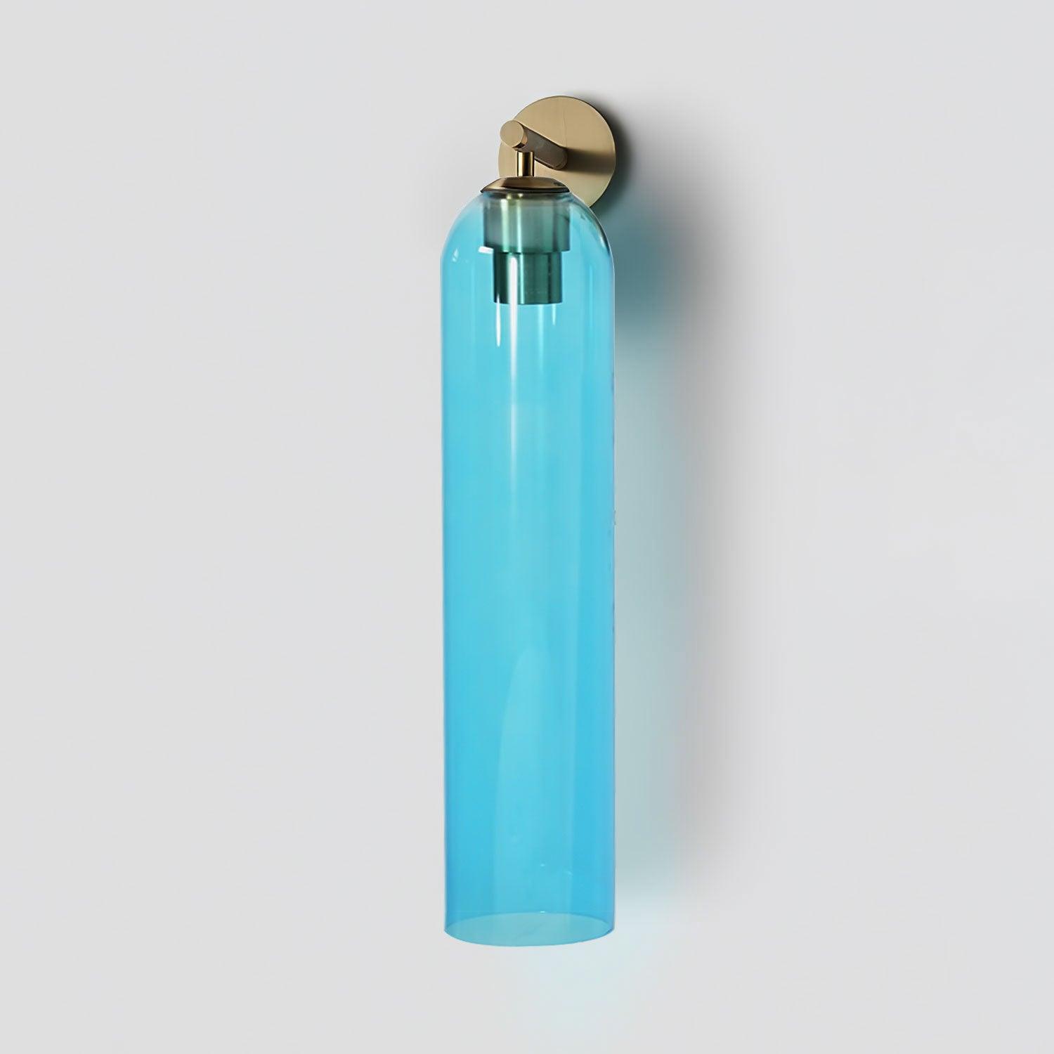 Aria Glass Indoor Wall Lamp Cylindrical