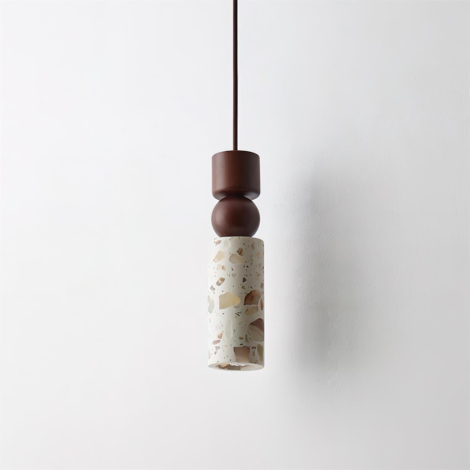 Artena Sculptural Terrazzo Pendant Lamp - Letslighting