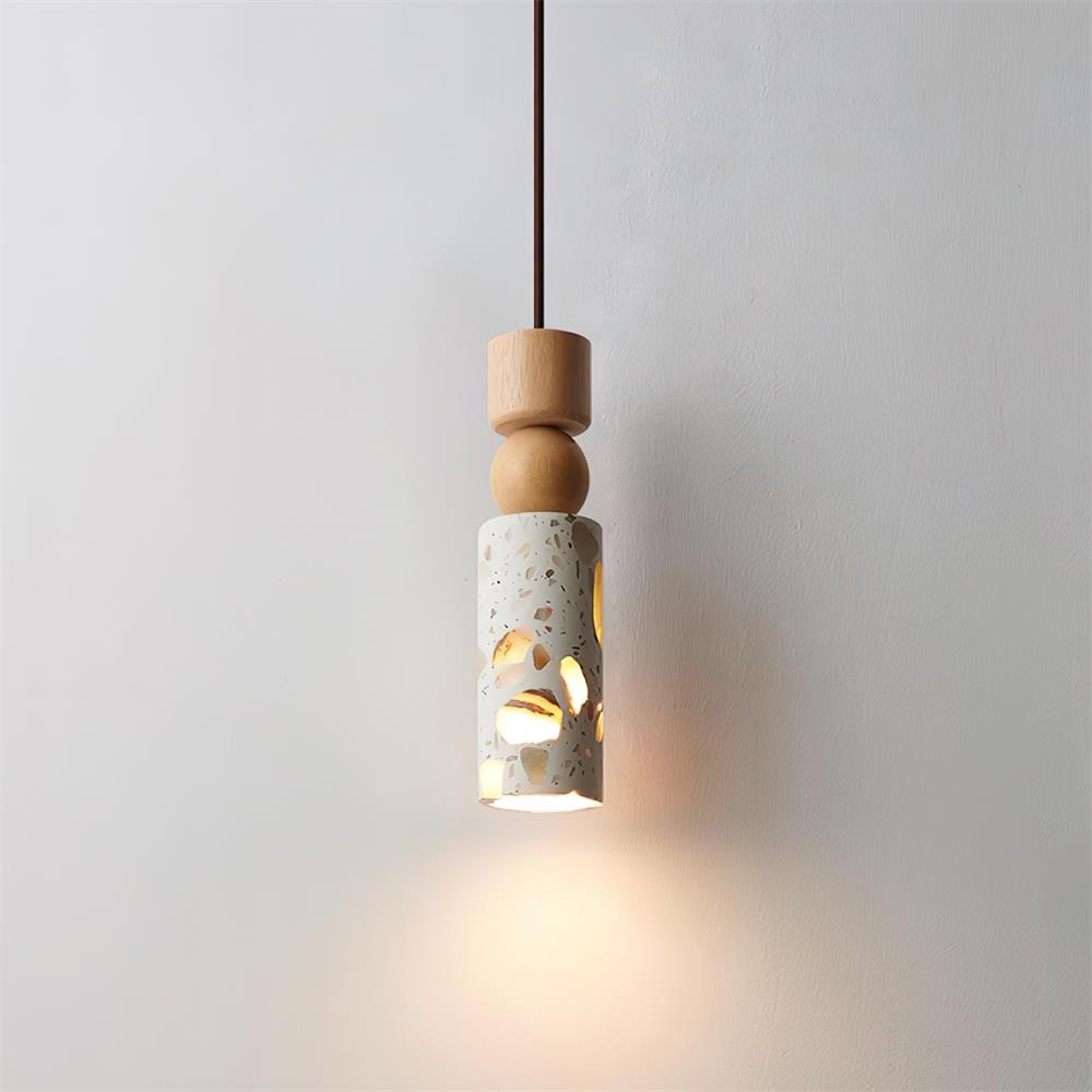 Artena Sculptural Terrazzo Pendant Lamp - Letslighting