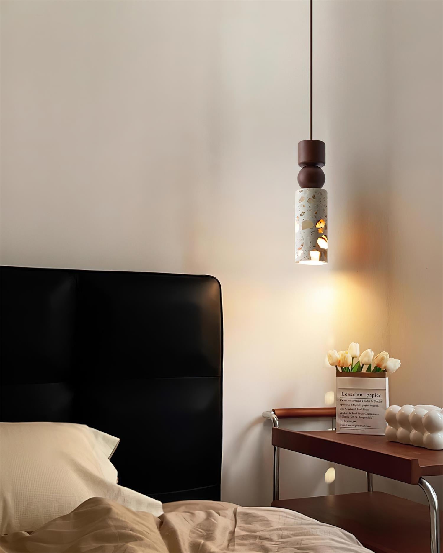 Artena Sculptural Terrazzo Pendant Lamp - Letslighting