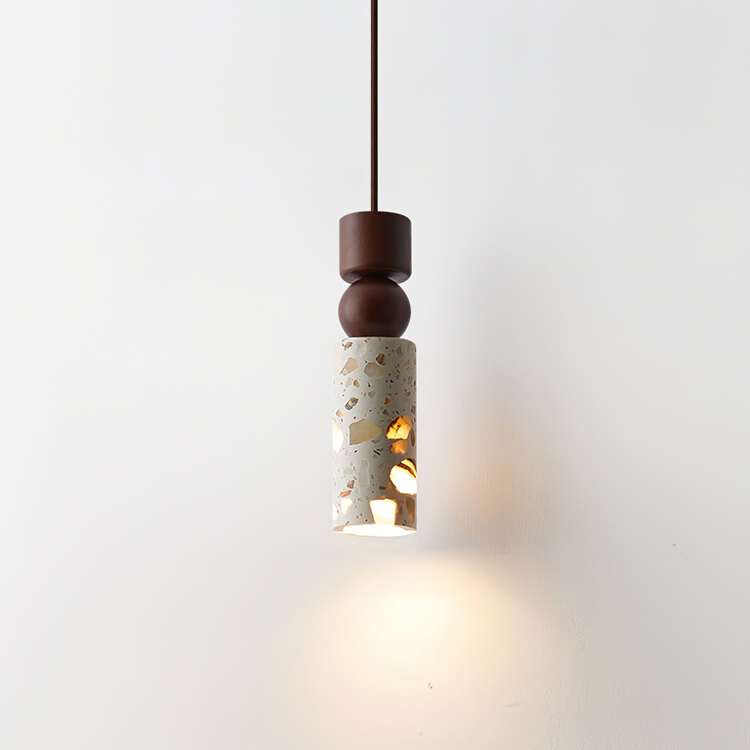 Artena Sculptural Terrazzo Pendant Lamp - Letslighting