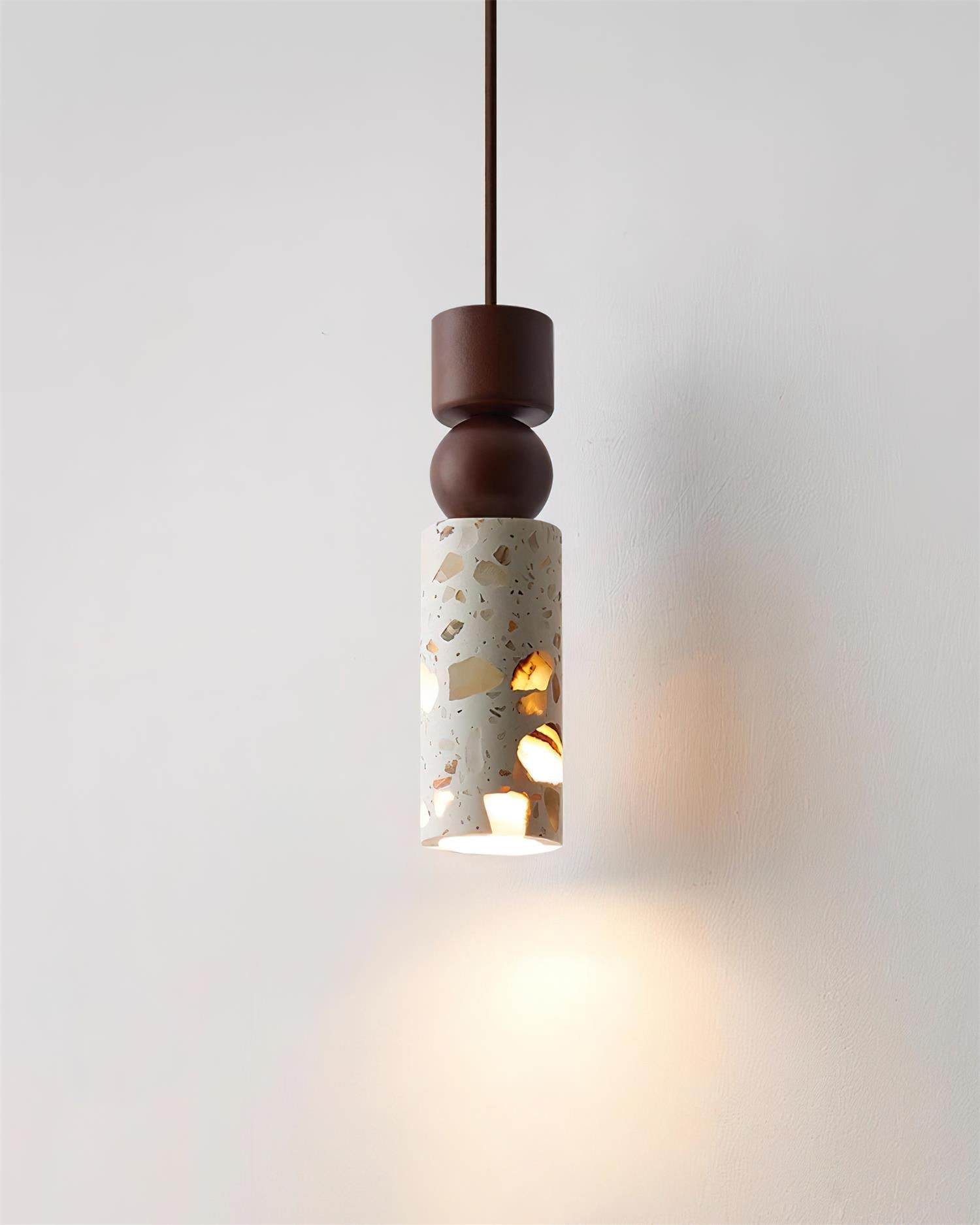 Artena Sculptural Terrazzo Pendant Lamp - Letslighting