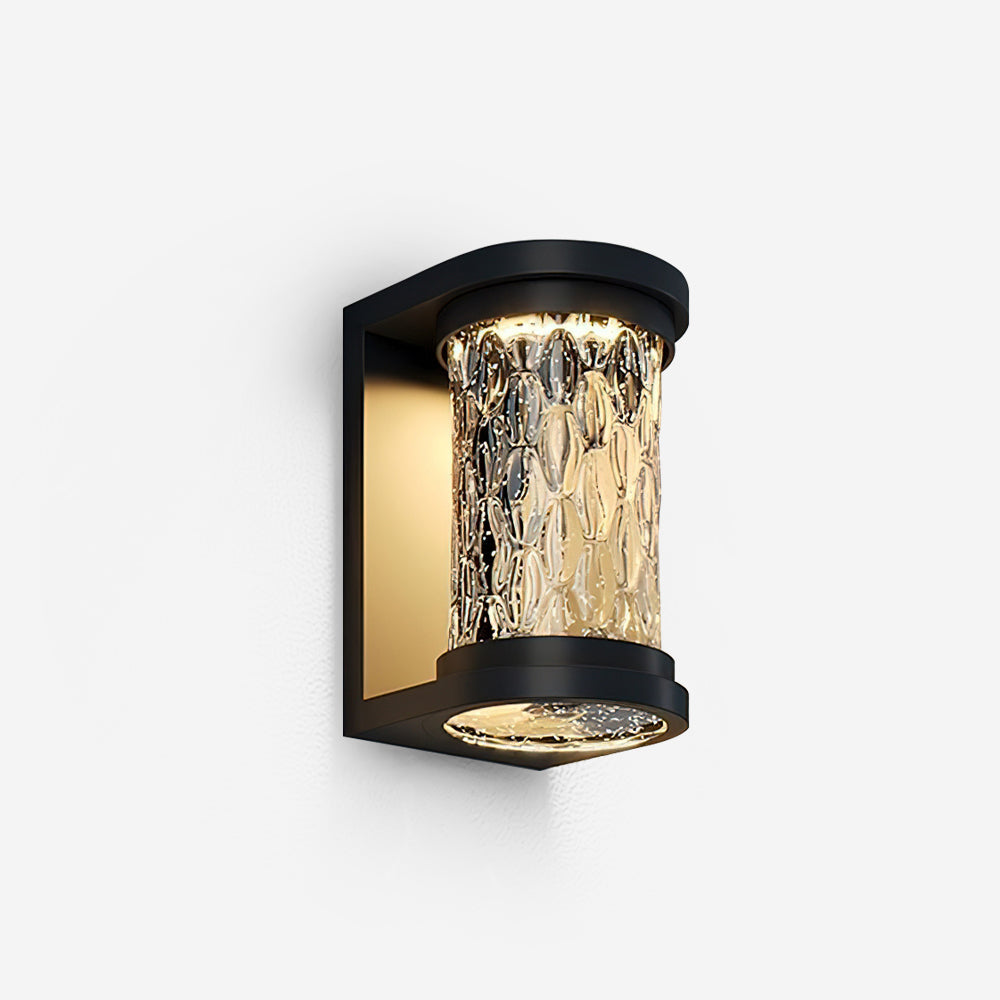 Artika Outdoor Wall Lamp Stainless Steel Textured Glass - Letslighting