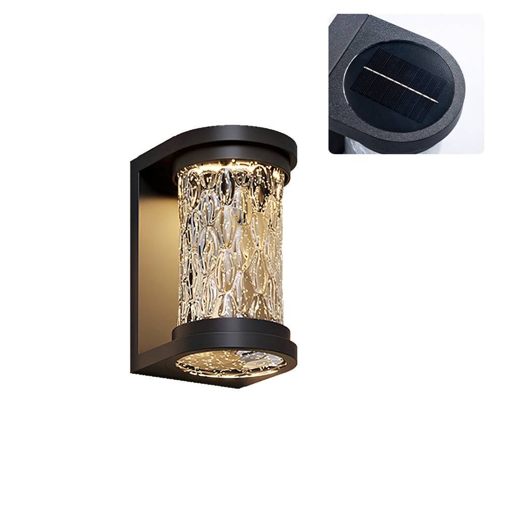 Artika Outdoor Wall Lamp Stainless Steel Textured Glass - Letslighting
