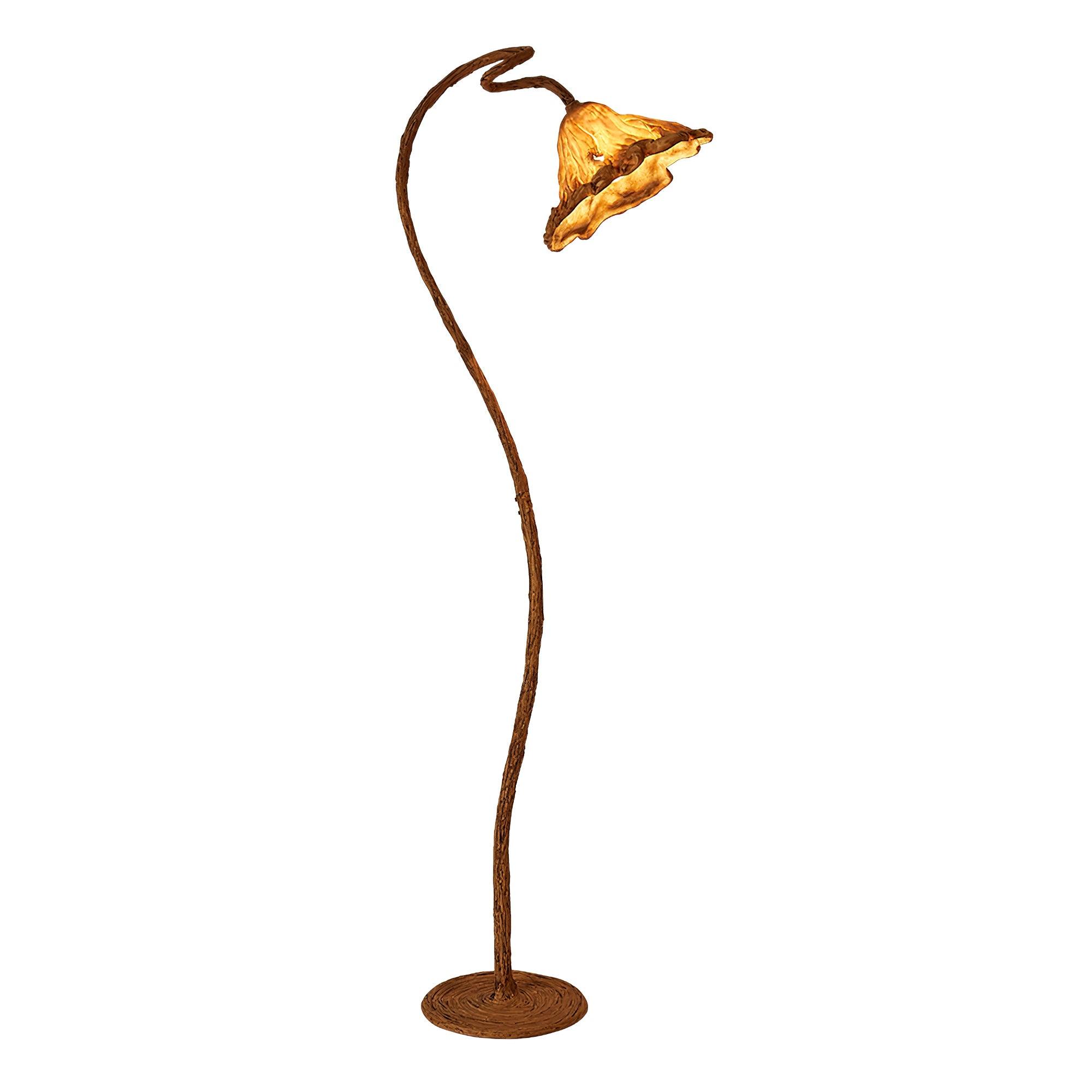 Gavin Natural Resin Floor Lamp - Letslighting