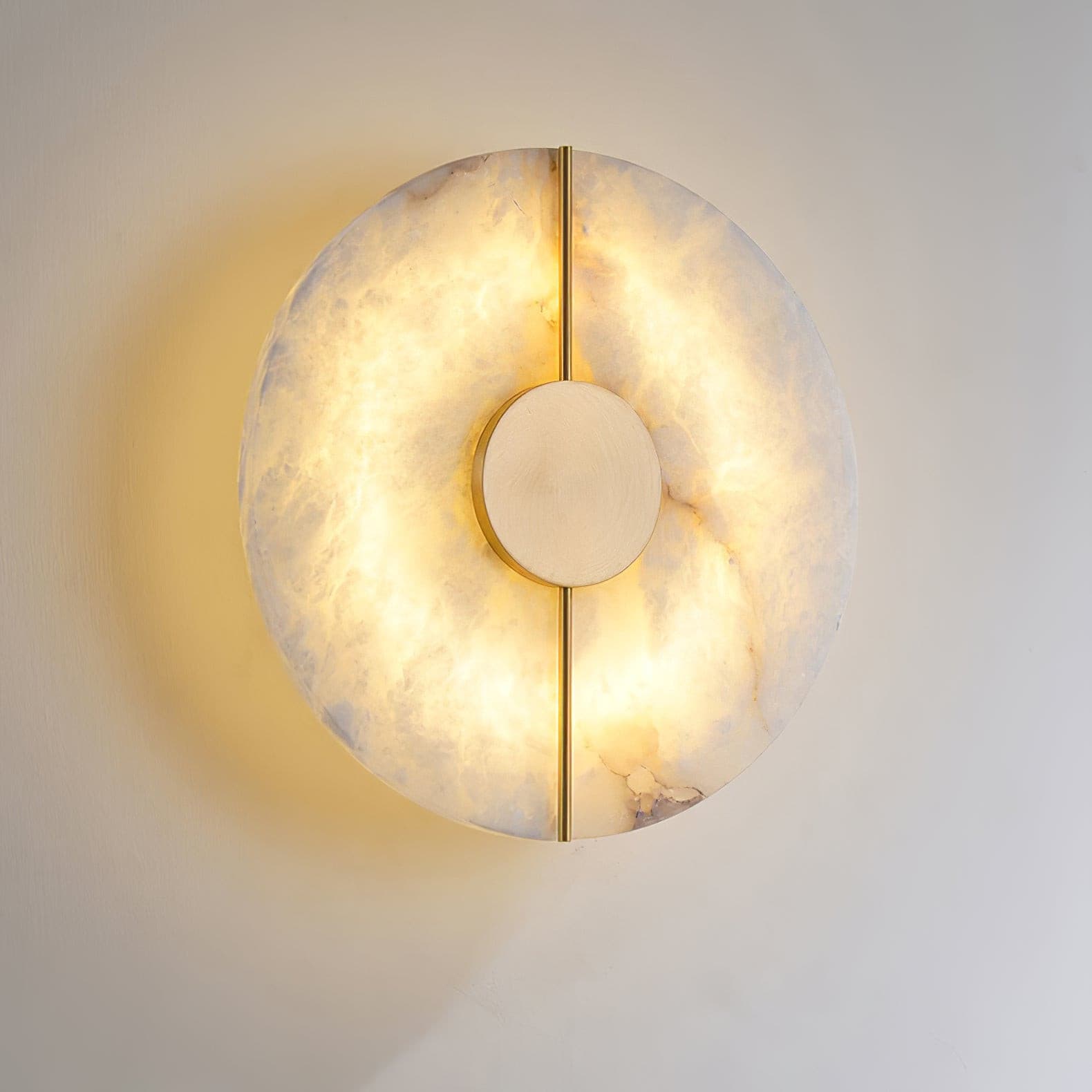 Artistic Wall Lamp Dolomite Copper Retro Flair - Letslighting