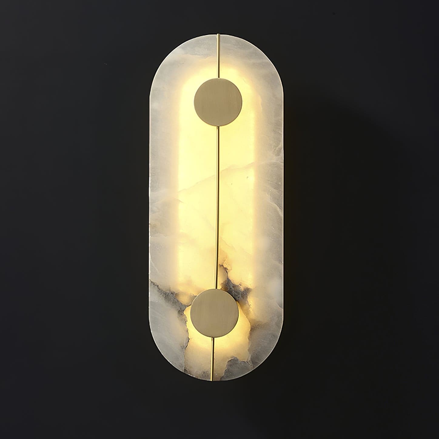 Artistic Wall Lamp Dolomite Copper Retro Flair - Letslighting