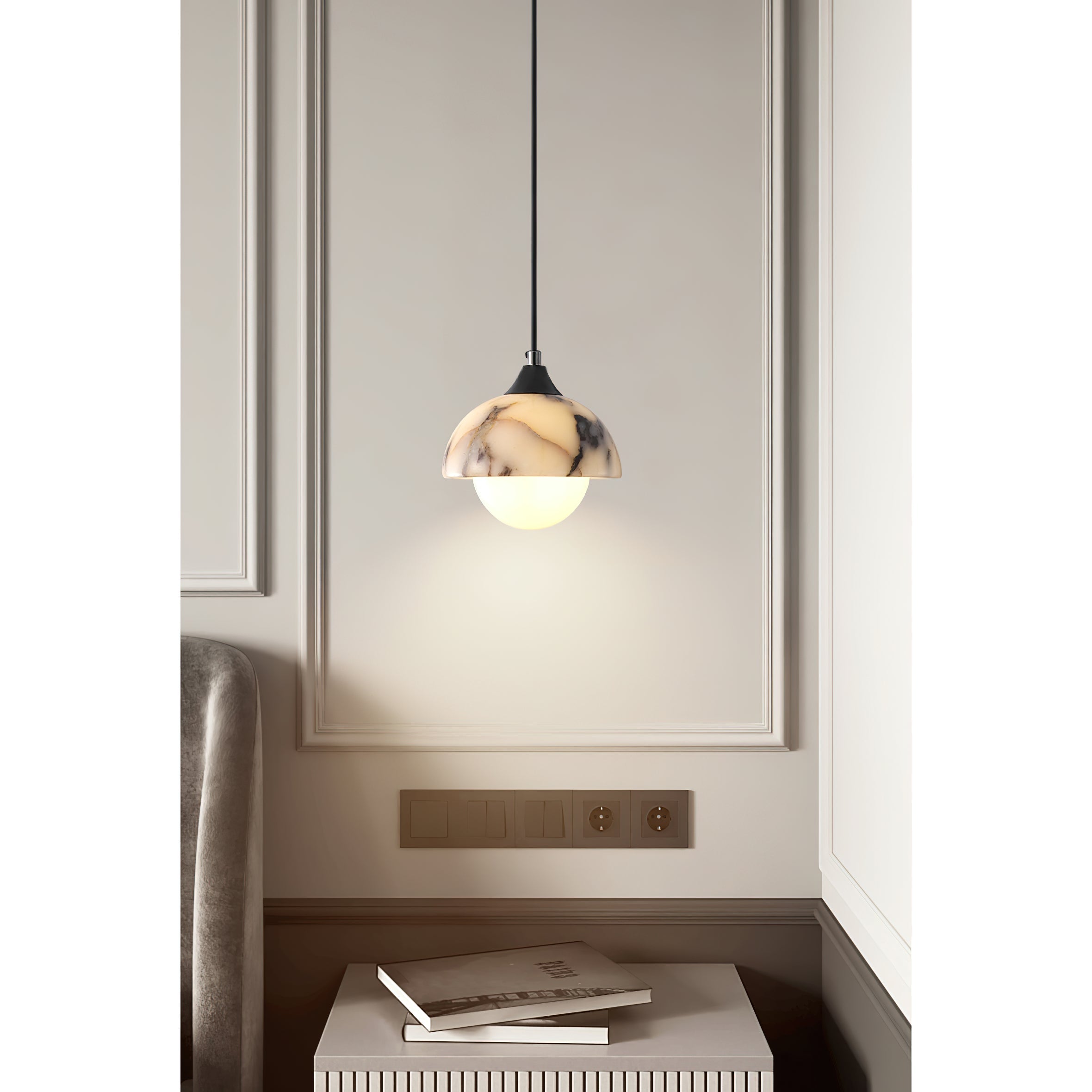 Yrvuvys Modern Minimalist Marble Pendant Lamp - Letslighting