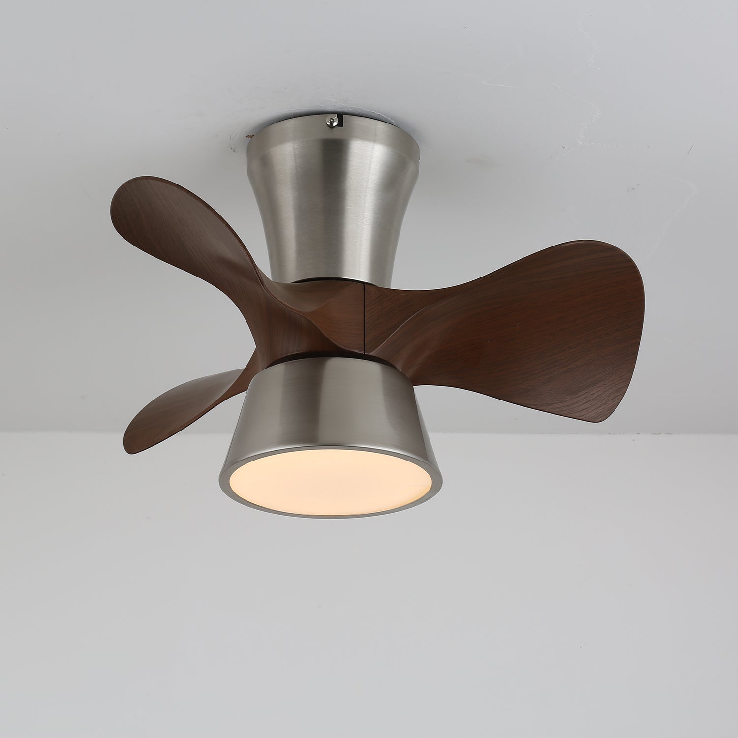 Kylen Modern Wood Ceiling Fan Light - Letslighting