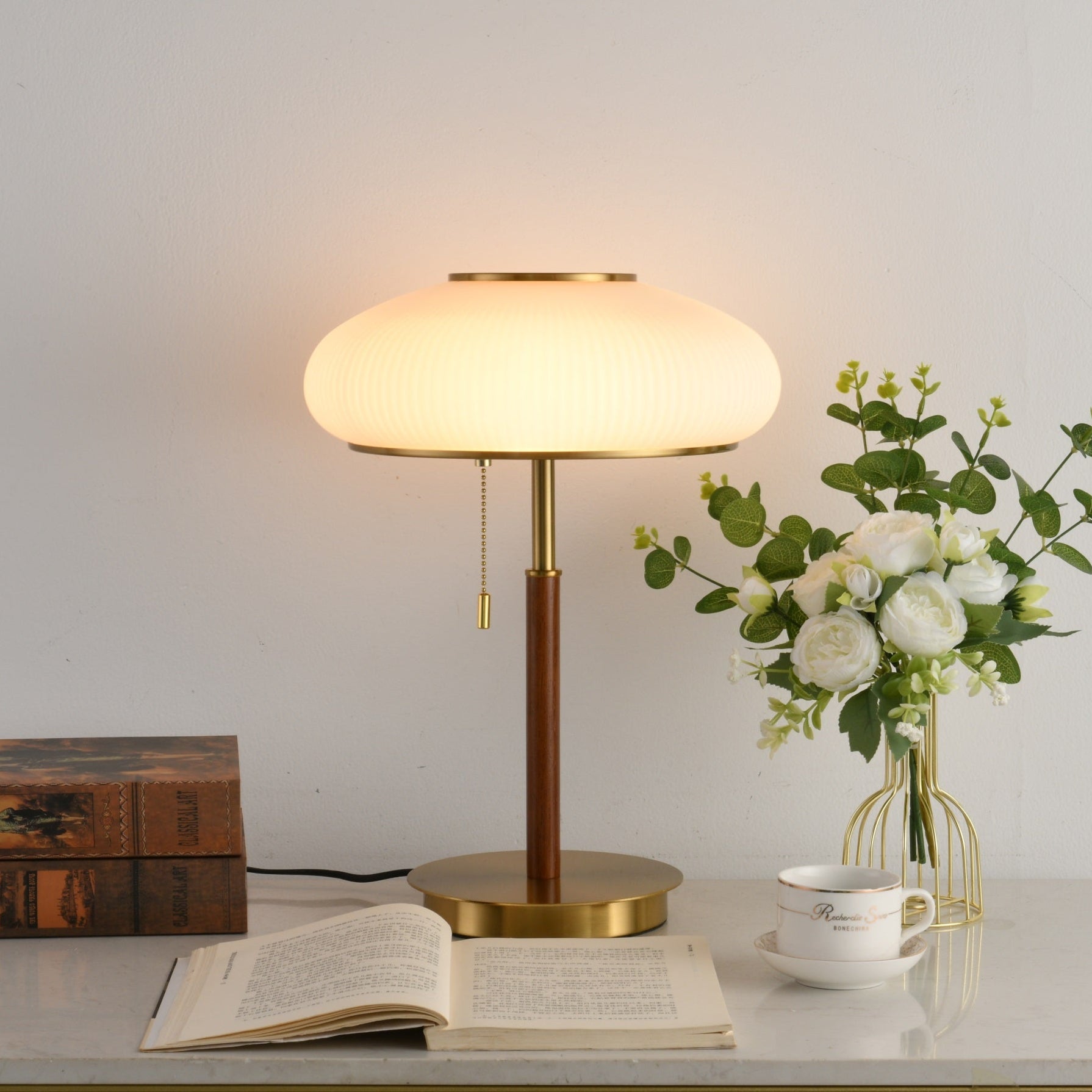 Finley Modern Glass Table Lamp - Letslighting