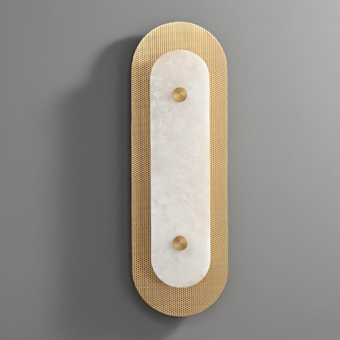 Celaeeth Oval Alabaster Wall Light - Letslighting