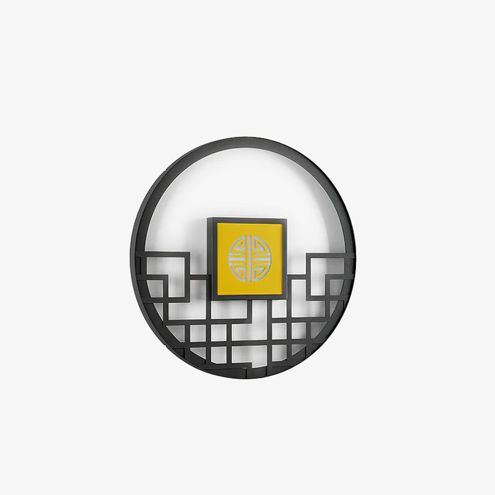 Alzoror Nordic Art Round Outdoor Wall Light - Letslighting