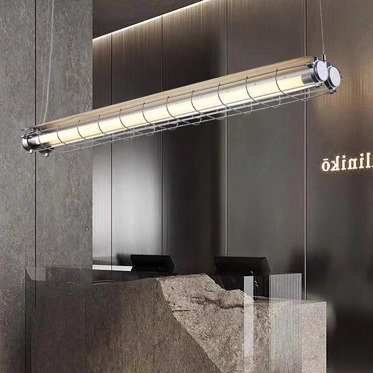 Arsorisra Industrial Linear Pendant Light - Letslighting