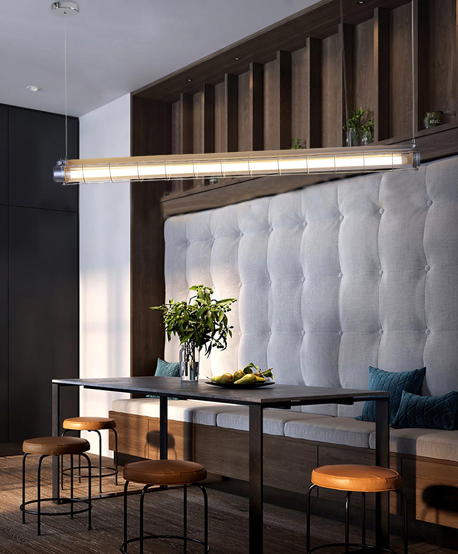 Arsorisra Industrial Linear Pendant Light