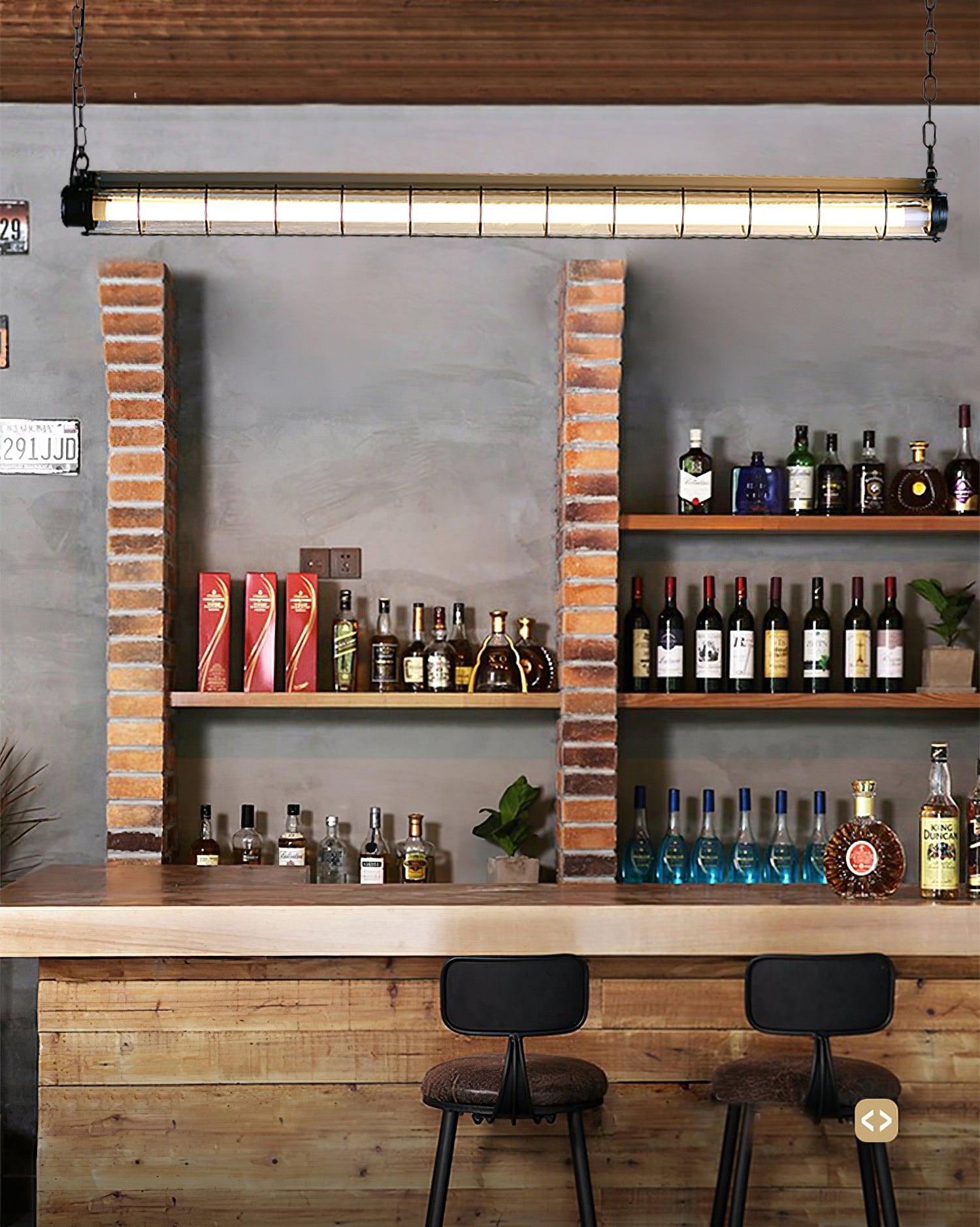 Arsorisra Industrial Linear Pendant Light