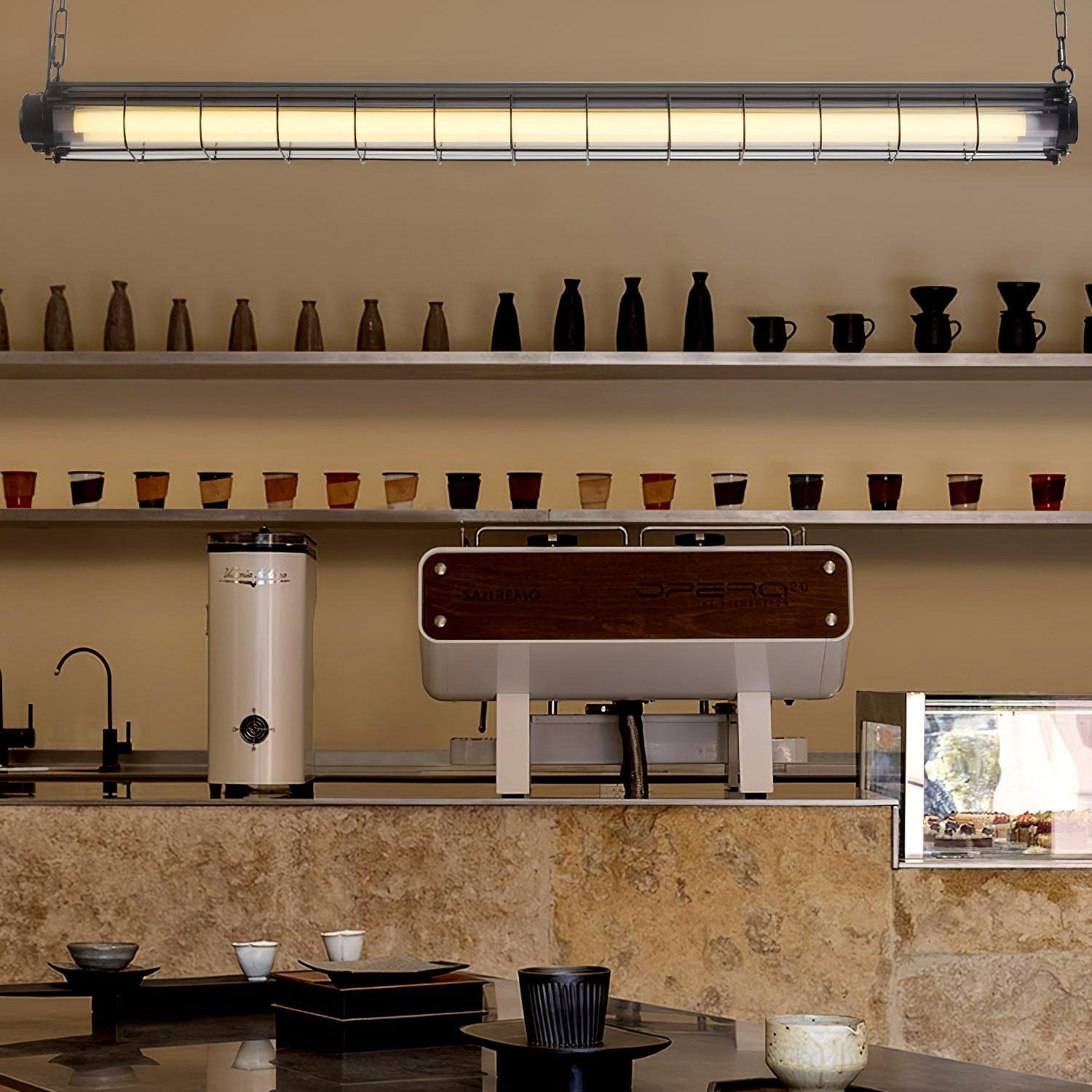 Arsorisra Industrial Linear Pendant Light - Letslighting