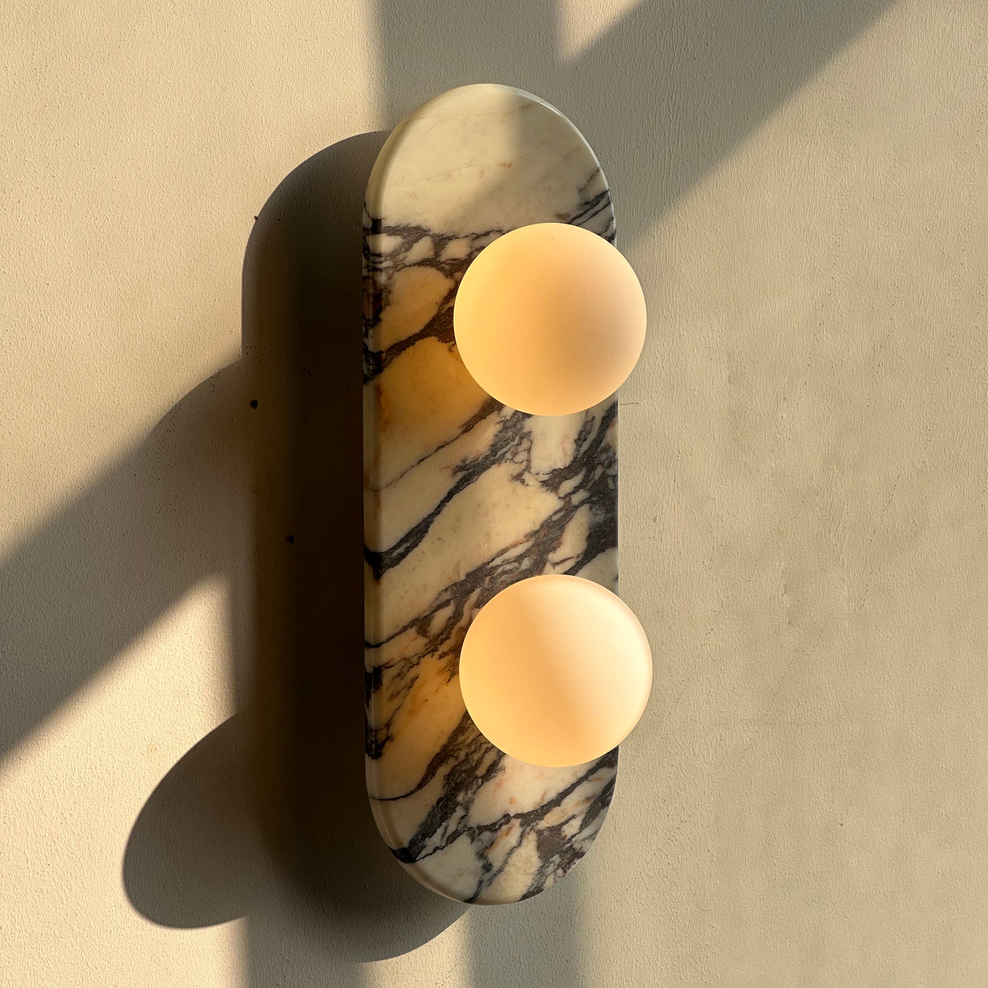 Alvuvyo Elegance Modern Marble Wall Lamp - Letslighting