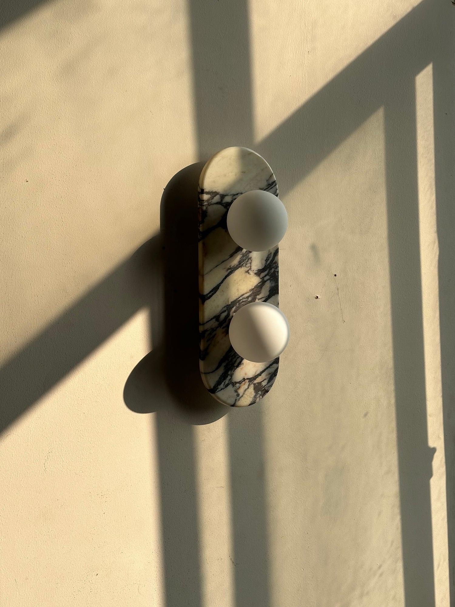 Alvuvyo Elegance Modern Marble Wall Lamp - Letslighting