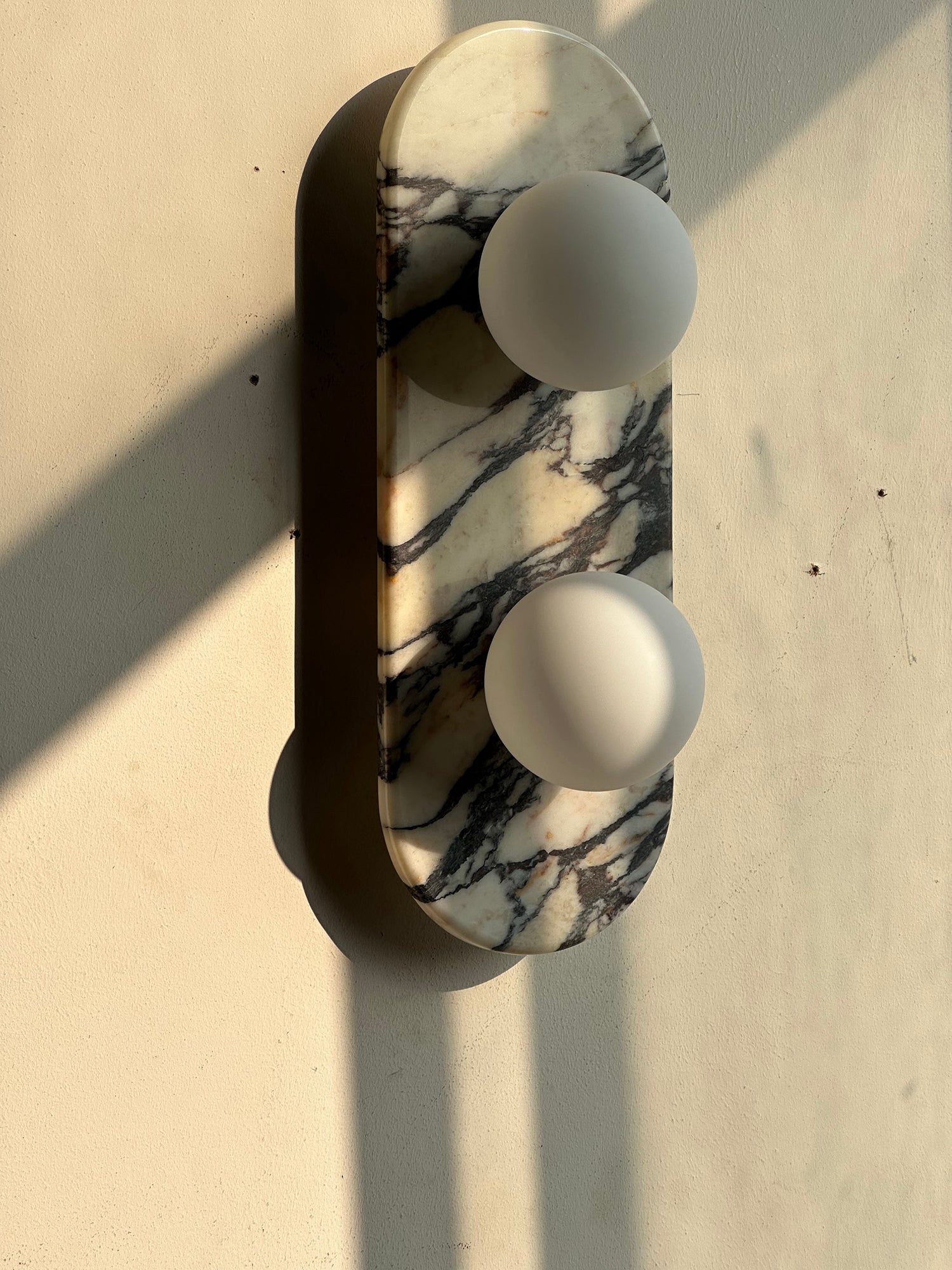 Alvuvyo Elegance Modern Marble Wall Lamp - Letslighting