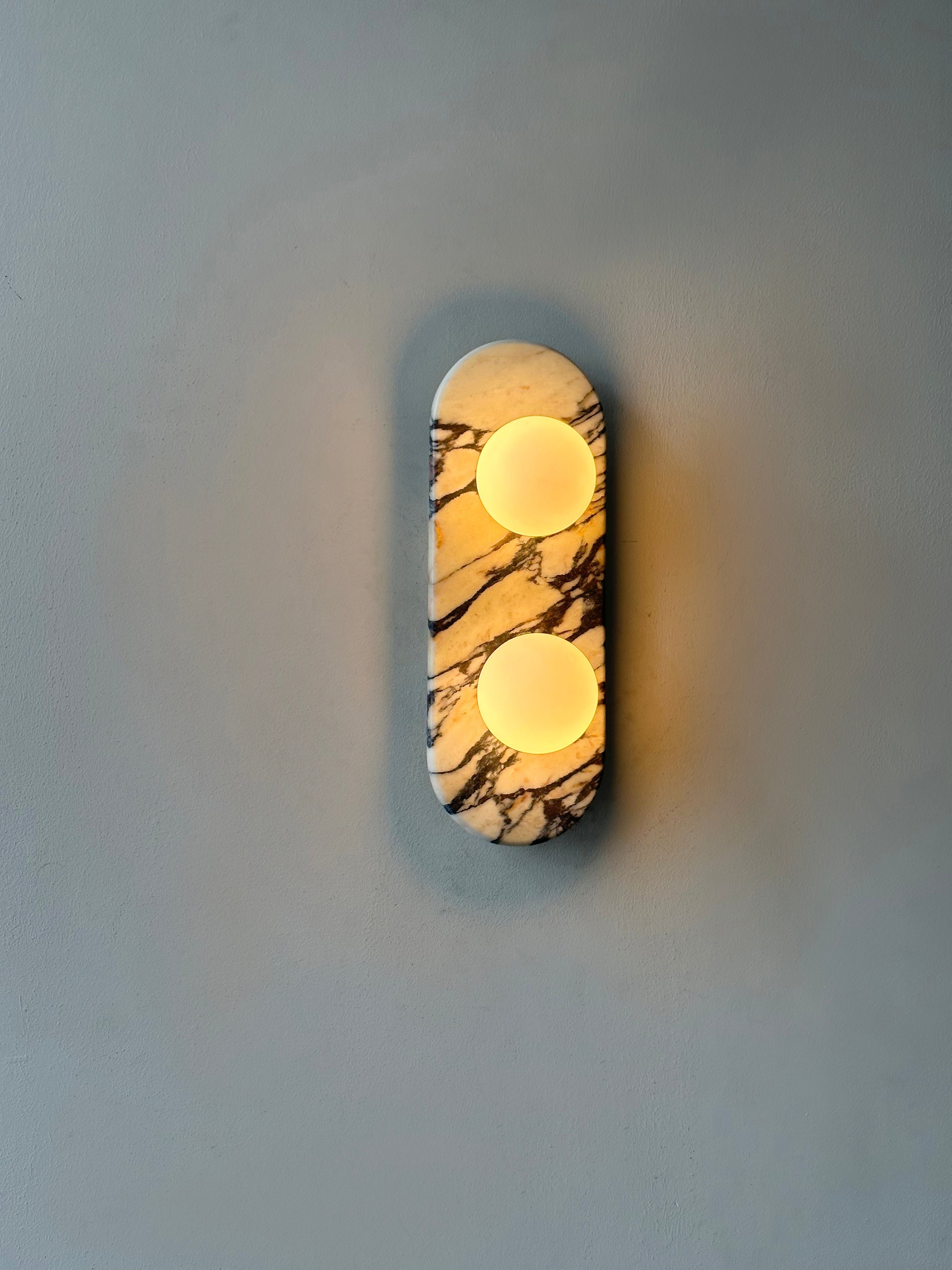 Alvuvyo Elegance Modern Marble Wall Lamp - Letslighting