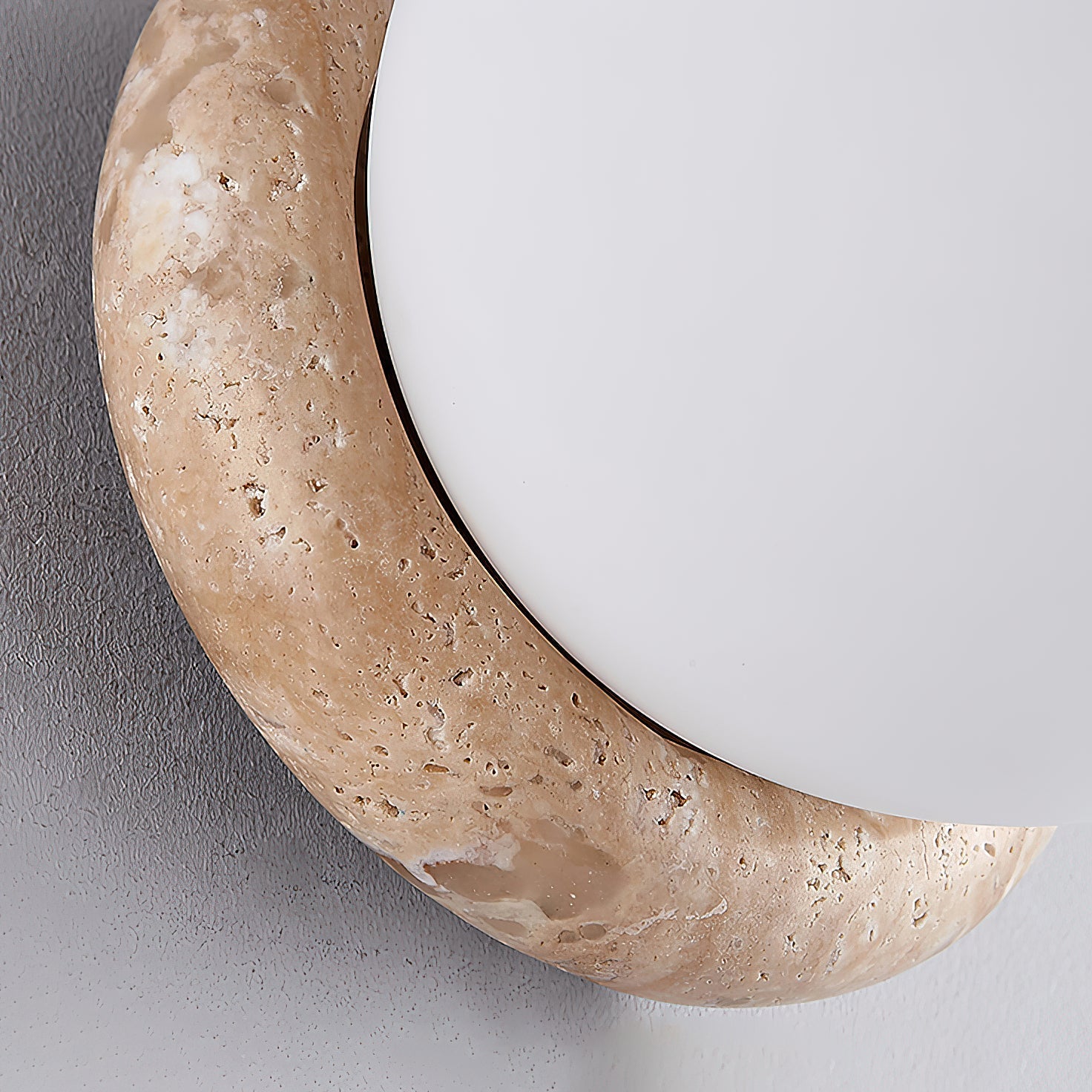 Blikuvys Travertine Glass Wall Lamp - Letslighting