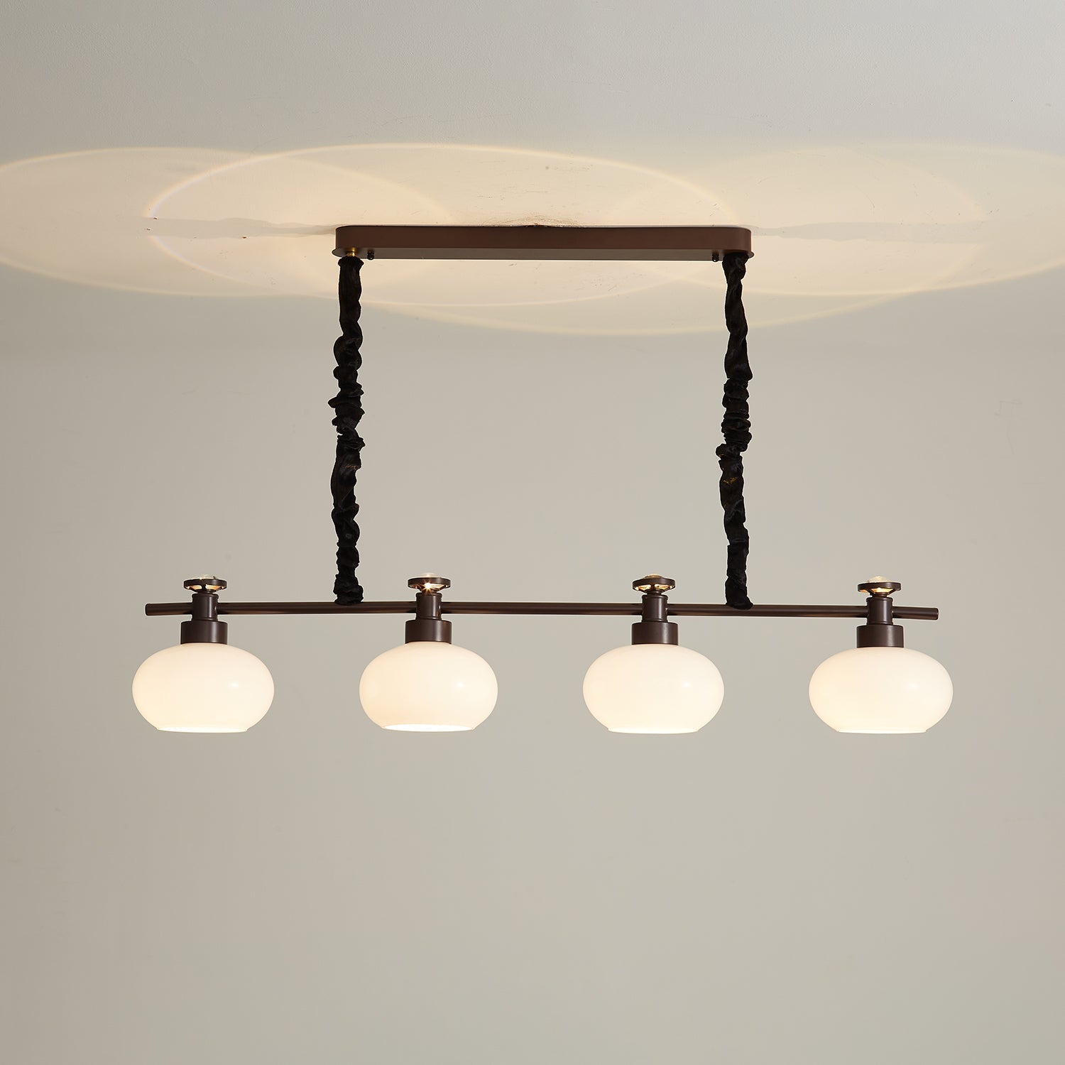 Althaen Elegance Vintage Glass Chandelier - Letslighting