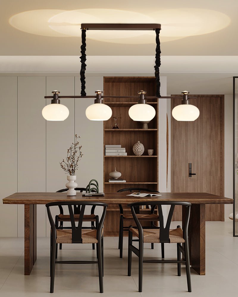 Althaen Elegance Vintage Glass Chandelier - Letslighting