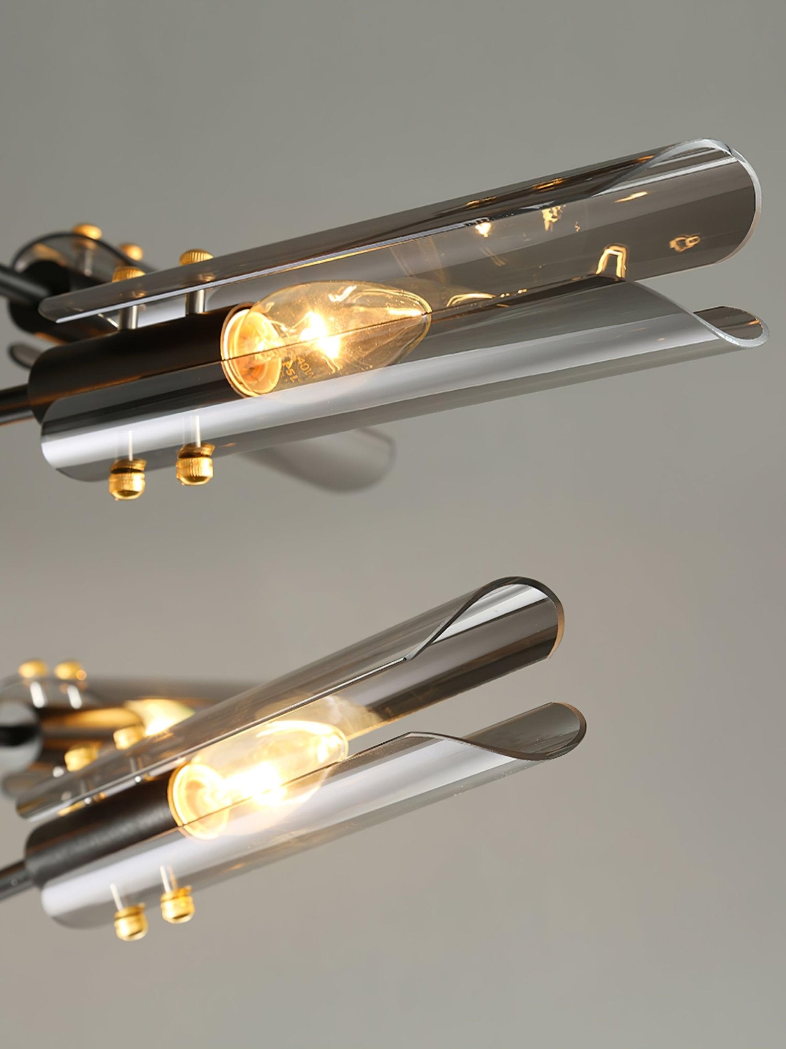 Lustra Chandelier Double 6-Light Modern - Letslighting