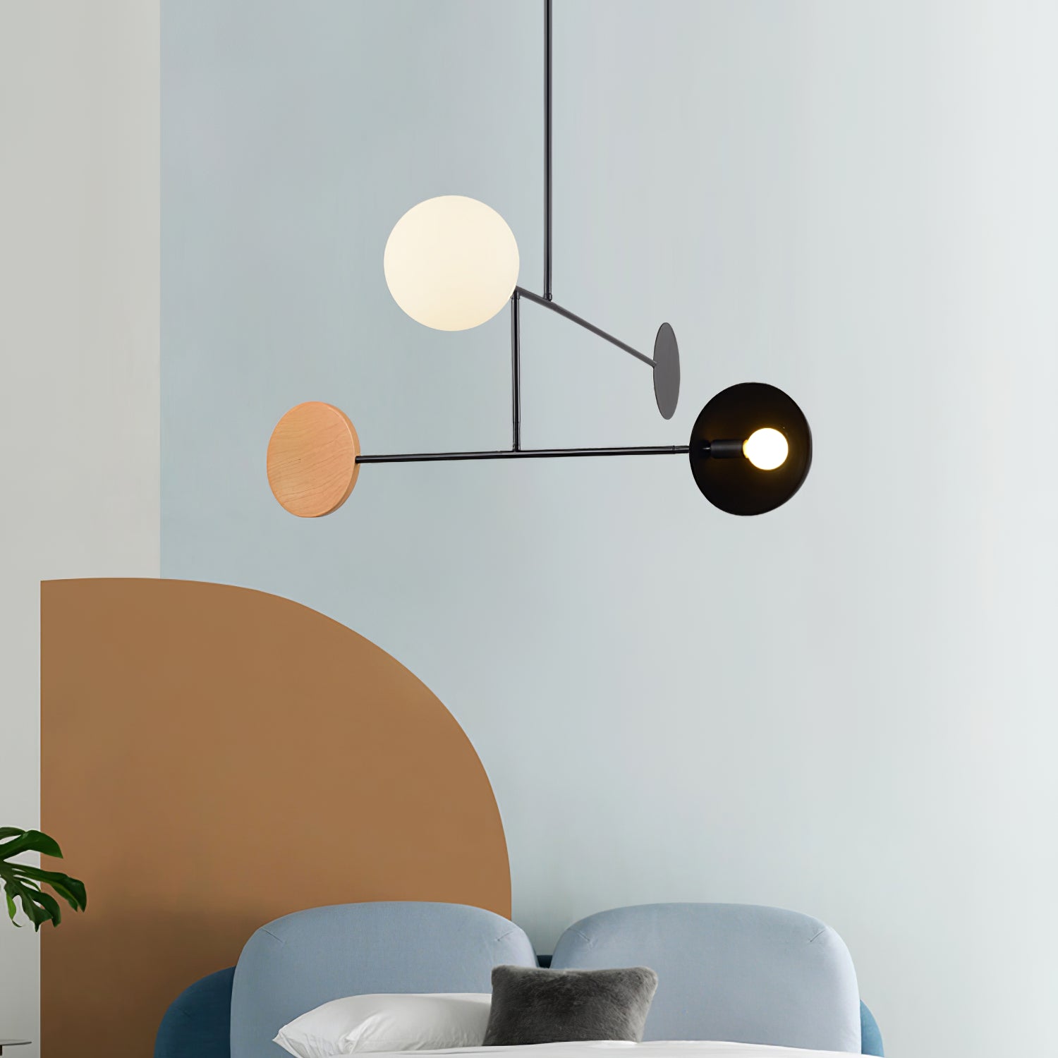 Orbital Balance Modern Linear Pendant Light - Letslighting