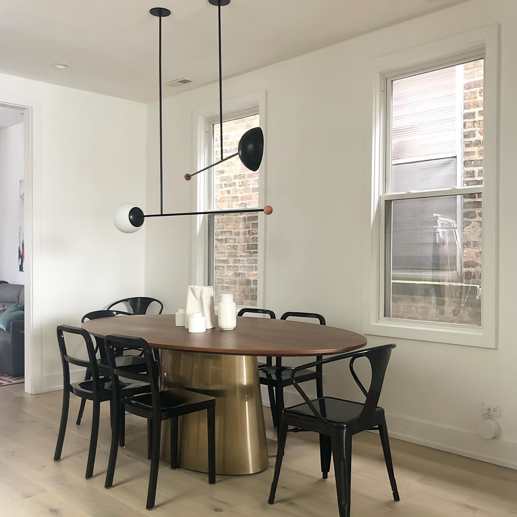 Orbital Balance Modern Linear Pendant Light - Letslighting