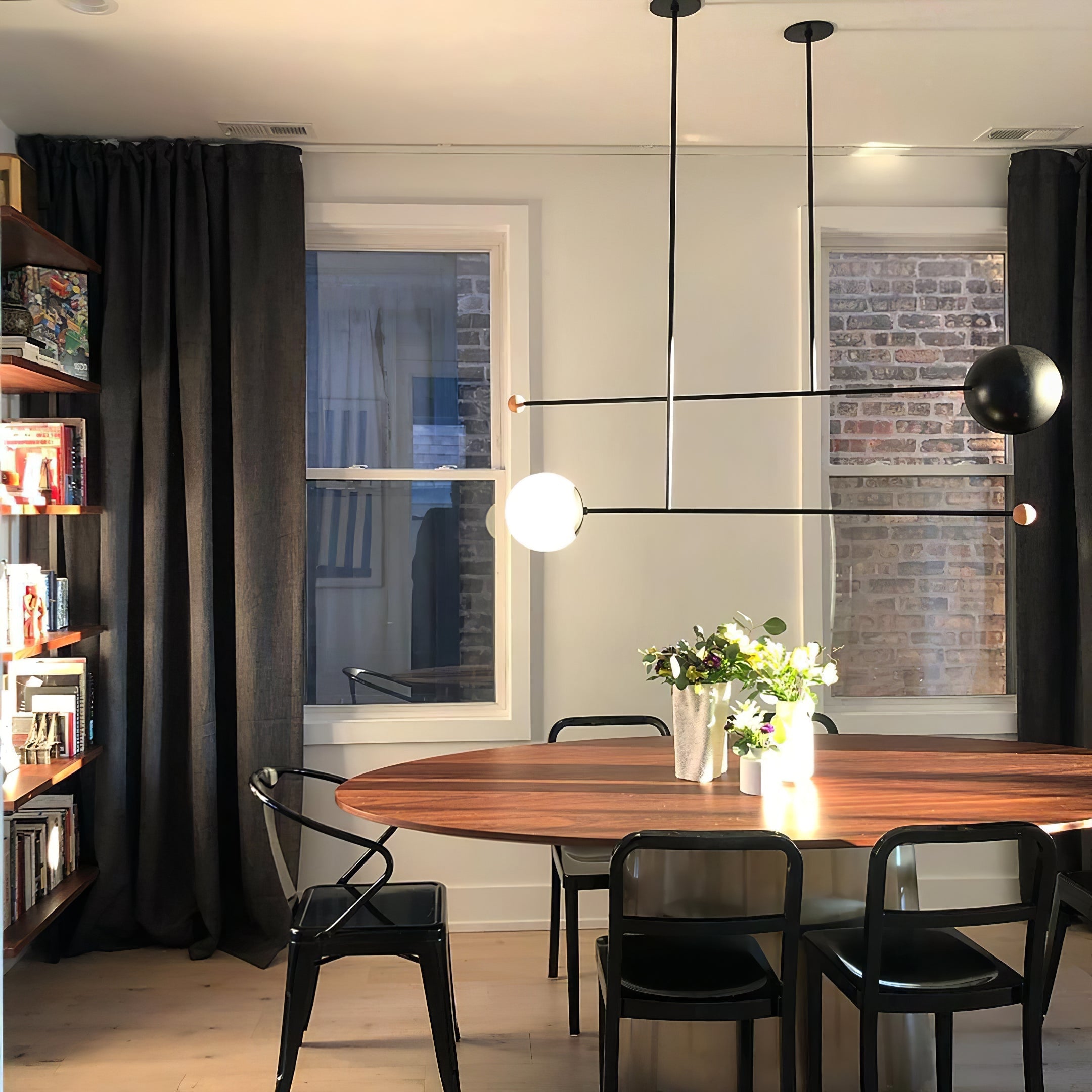 Orbital Balance Modern Linear Pendant Light - Letslighting