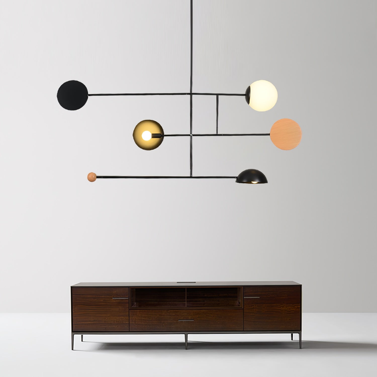 Orbital Balance Modern Linear Pendant Light - Letslighting