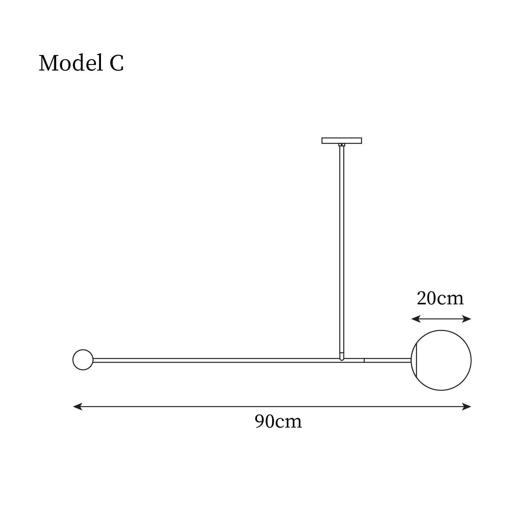 Orbital Balance Modern Linear Pendant Light - Letslighting