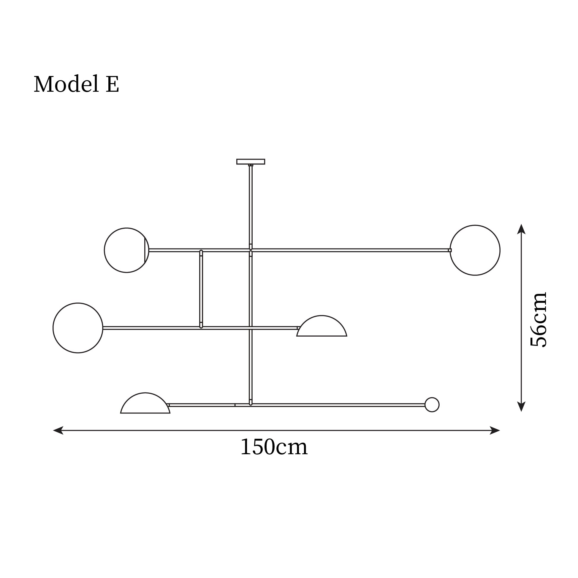 Orbital Balance Modern Linear Pendant Light - Letslighting