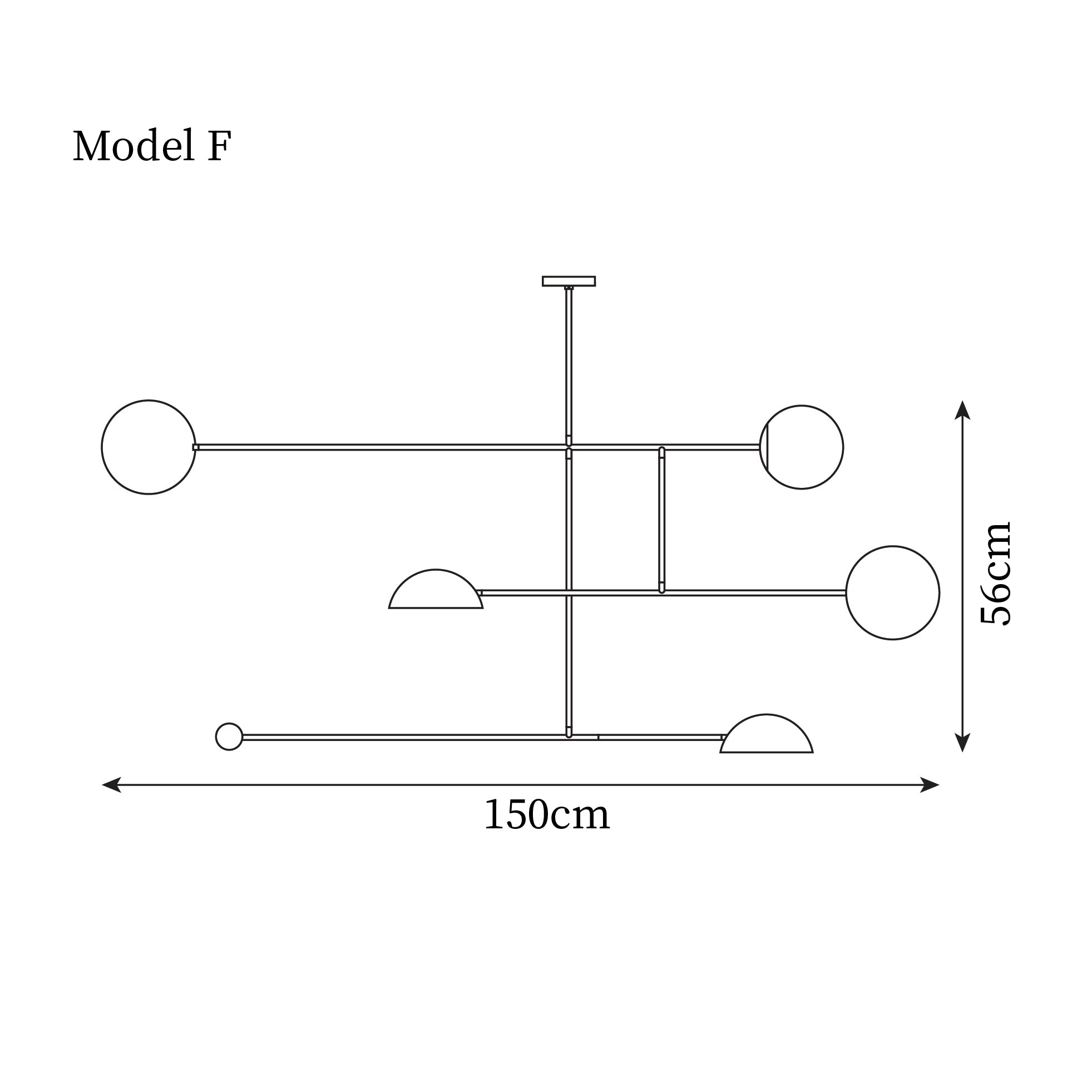 Orbital Balance Modern Linear Pendant Light - Letslighting