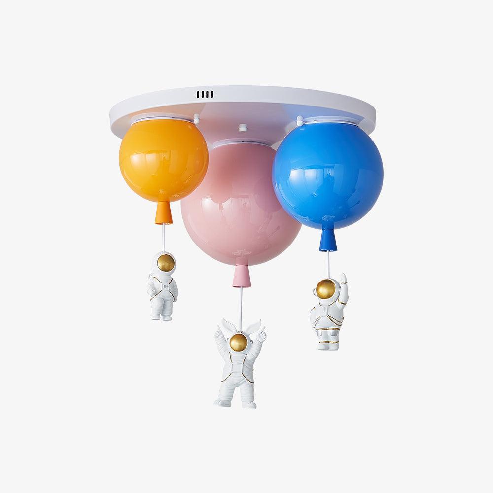 Lustra Ceiling Lamp Astronaut Glossy Balloon for Kid's Room - Letslighting
