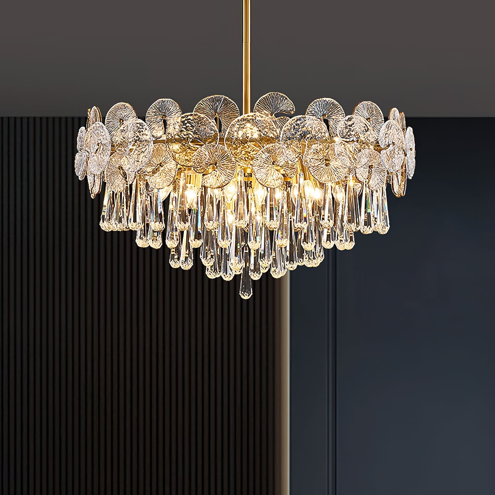 Caeluvyo Luxury Elegance Crystal Chandelier - Letslighting