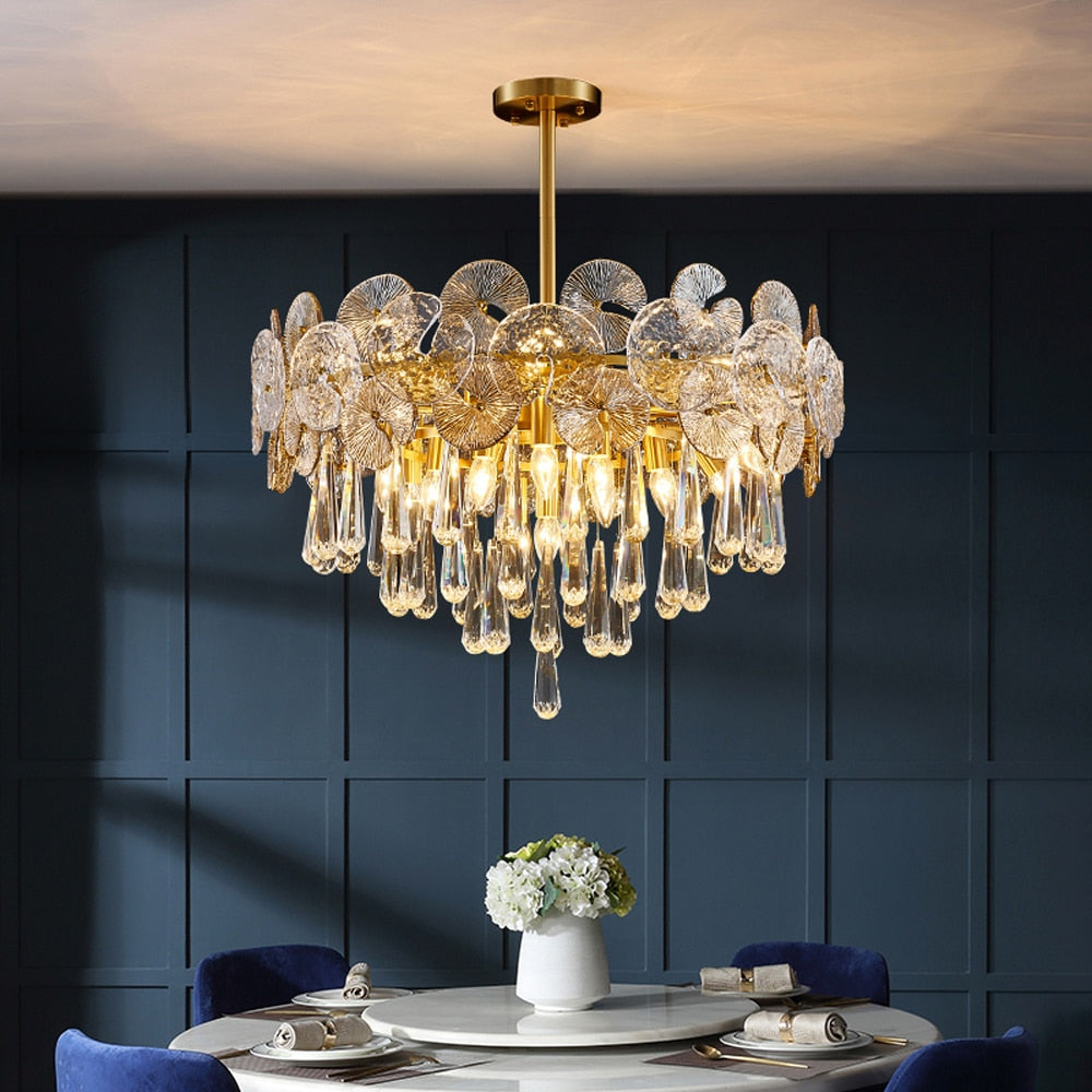 Caeluvyo Luxury Elegance Crystal Chandelier - Letslighting