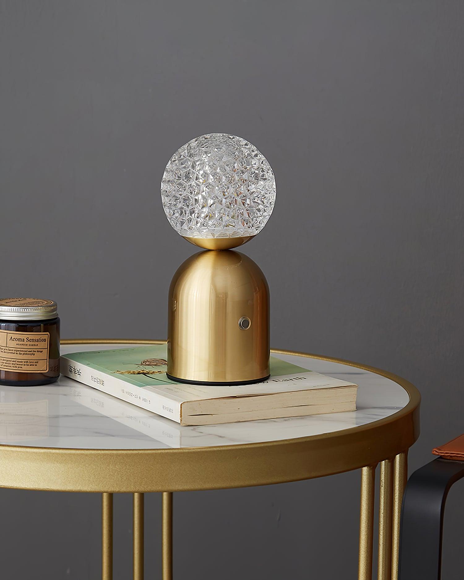 Skylar Luxury Metal Table Lamp - Blowlighting