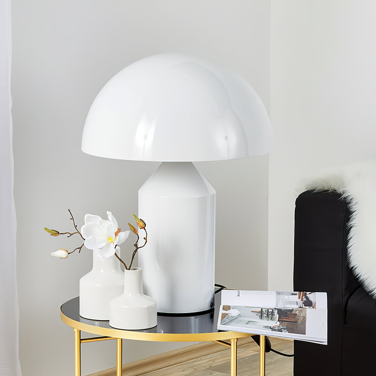 Rivena Industrial Minimalist Table Lamp - Letslighting